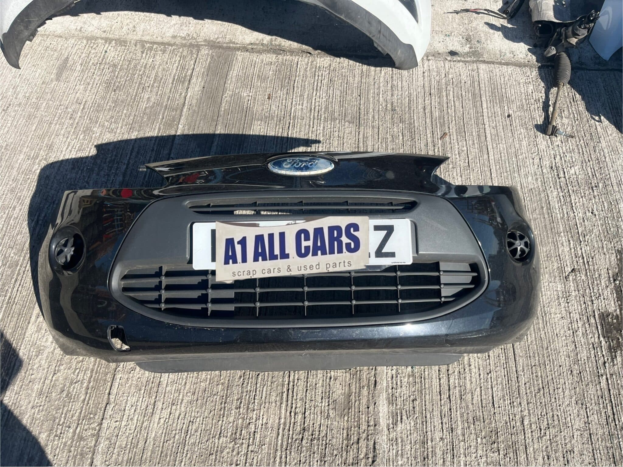 Ford KA 2009-2016 Front Bumper – Black