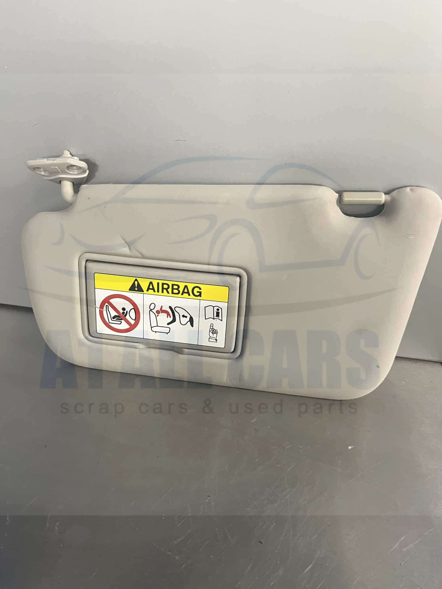 Nissan Pulsar 2013-2018 Near Side Sun Visor With Mirror