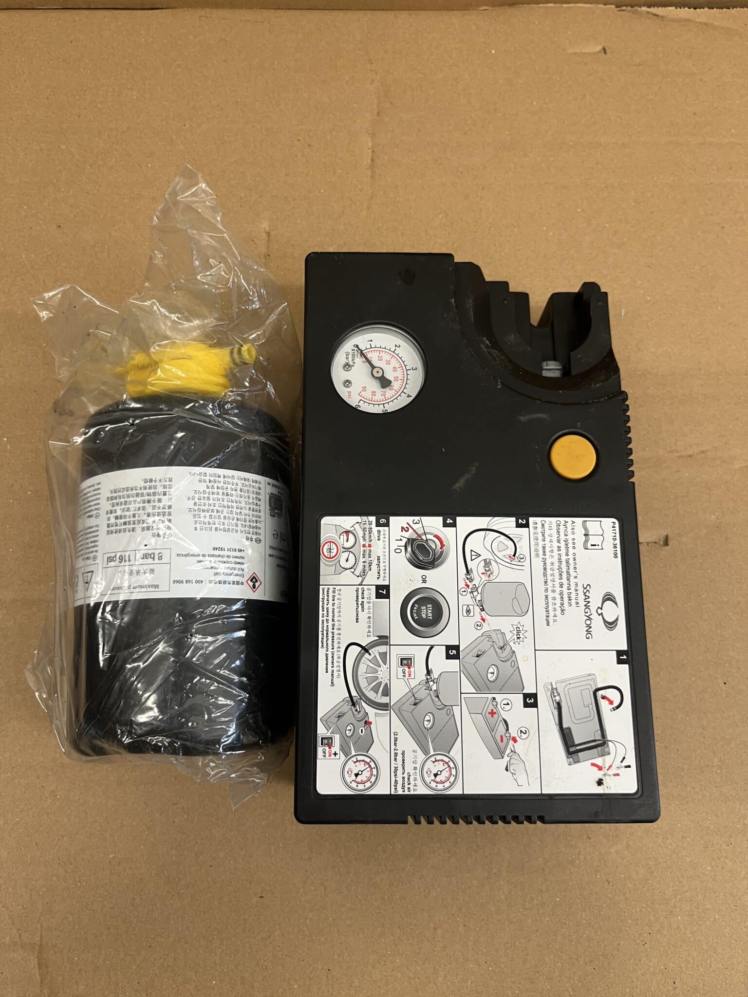Ssangyong Rexton / Musso 2020-2025 Inflation Kit / Tyre Foam