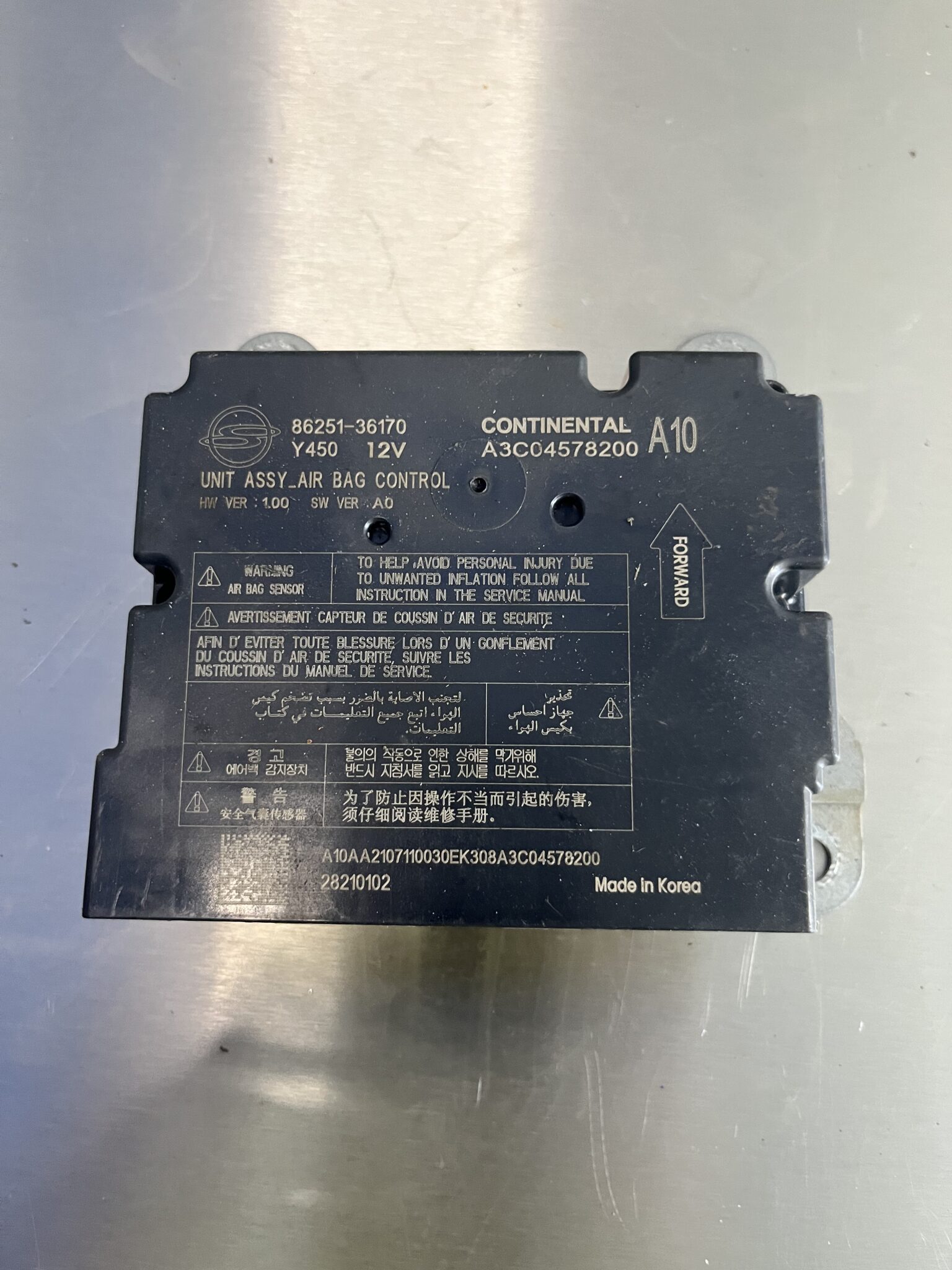 Ssangyong Rexton 2020-2025 Airbag Module – 8625136170