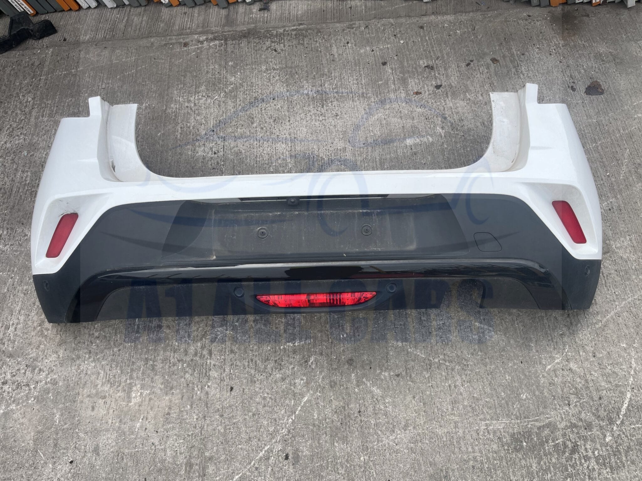 Vauxhall Mokka 2020-2025 5 Door Hatchback Rear Bumper With Sensors – White