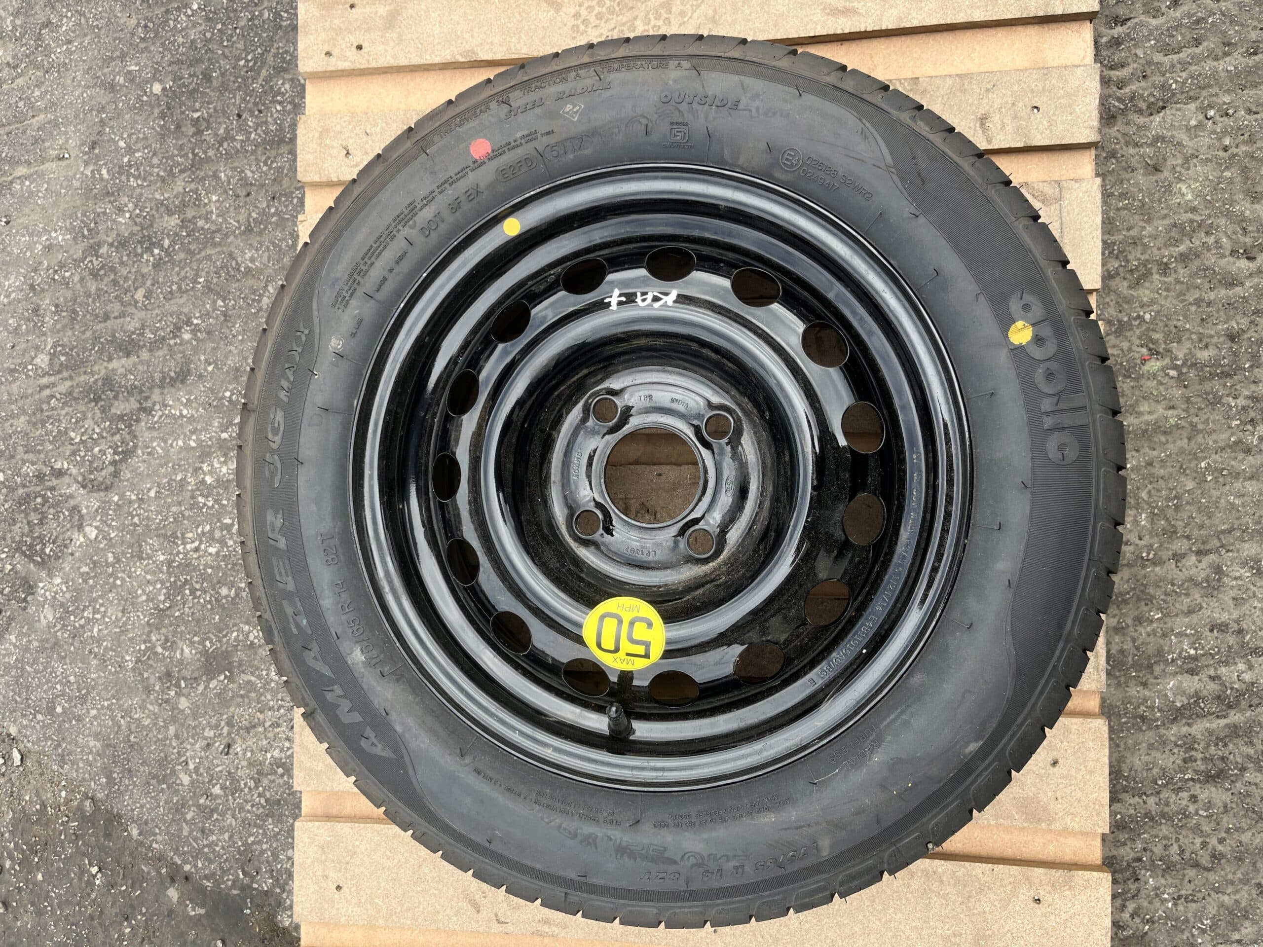 Ford KA+ 2017-2020 MK3 Spare Wheel And Tyre – 175-65-14