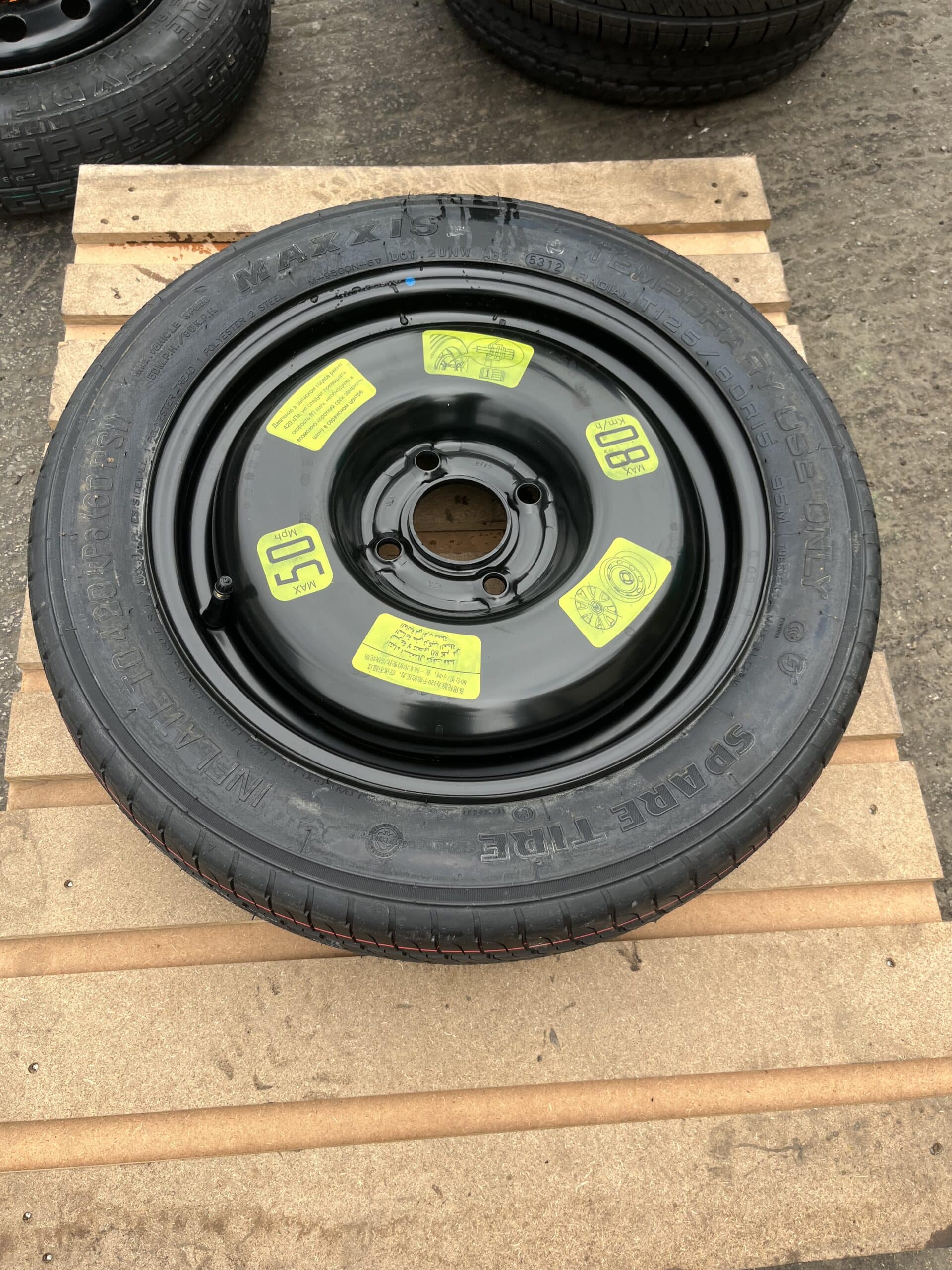 Citroen C3 / Ds3 2009-2015 Space Saver Wheel – 125/80/15
