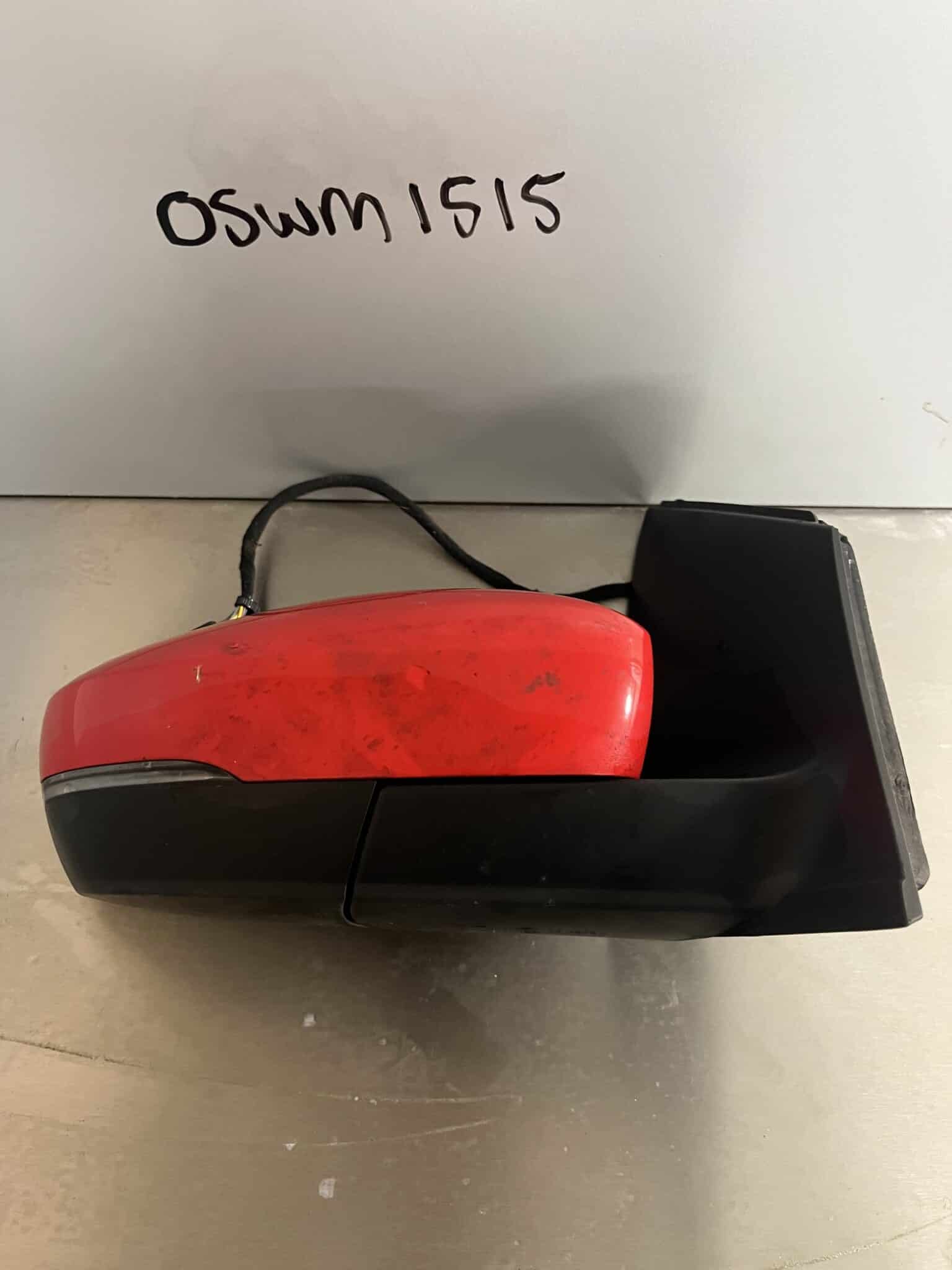 Volkswagen Polo 2009-2014 Hatchback Off Side Electric Door Mirror – RED L3GP