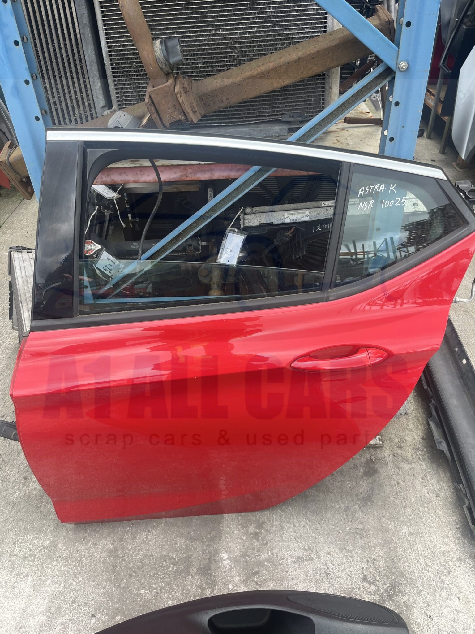 Vauxhall Astra 2015-2021 5 Door Hatchback Near Side Rear Door – Red Z50B Colour Code ( Call Office For Delivery Quote )