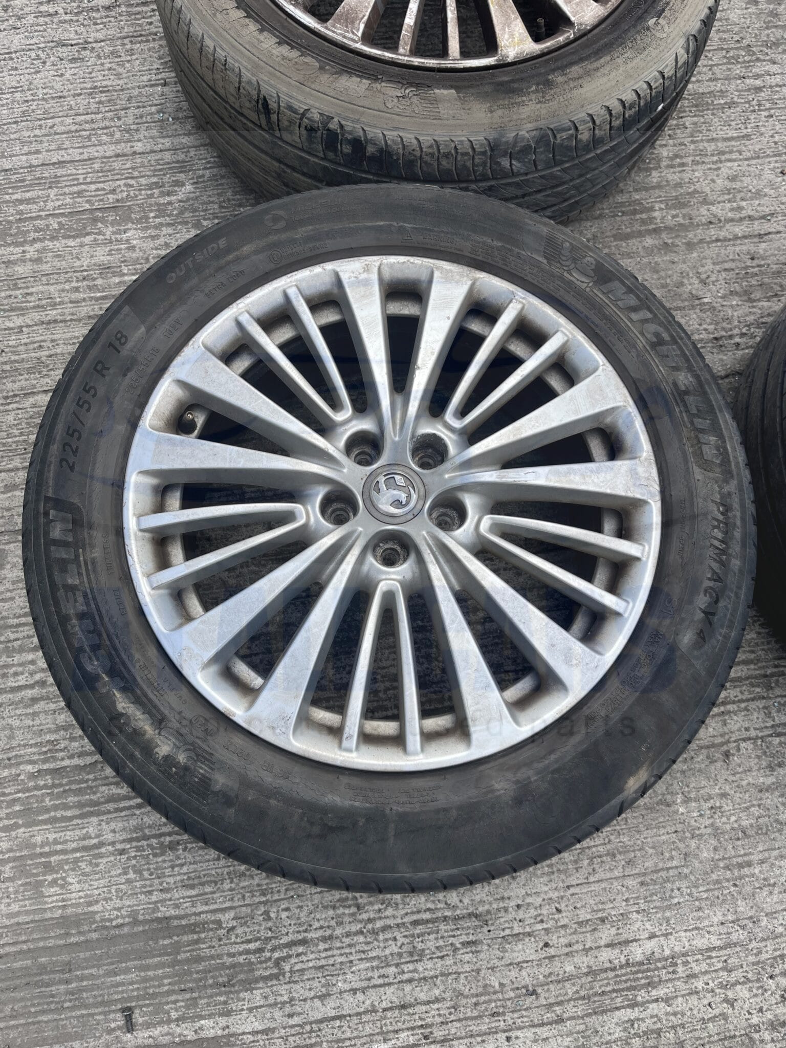 Vauxhall Grandland 2017-2024 Single 18″ Alloy Wheel And Tyre – 225/55/18