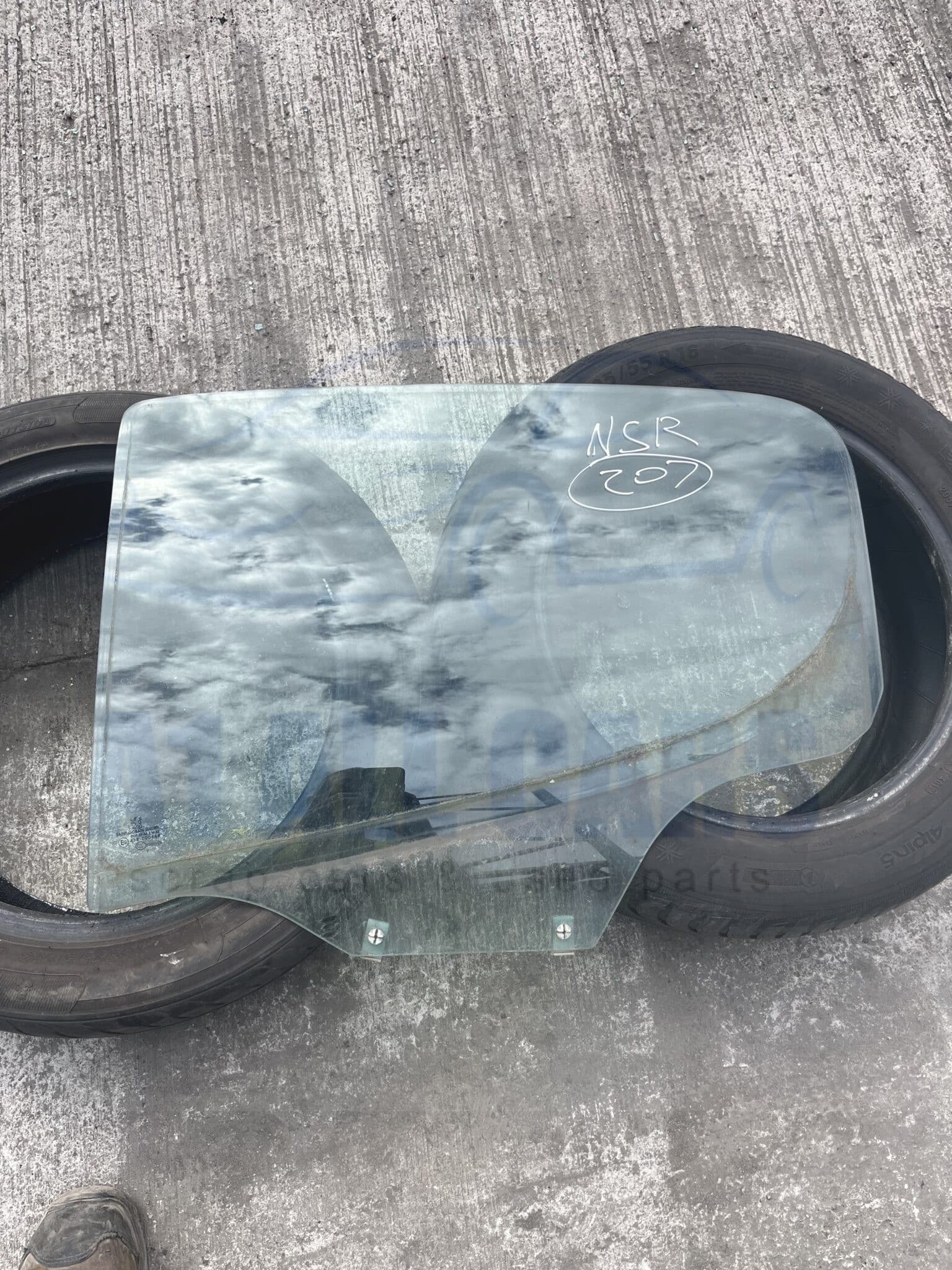 Peugeot 207 2006-2012 5 Door Hatchback Near Side Rear Door Glass