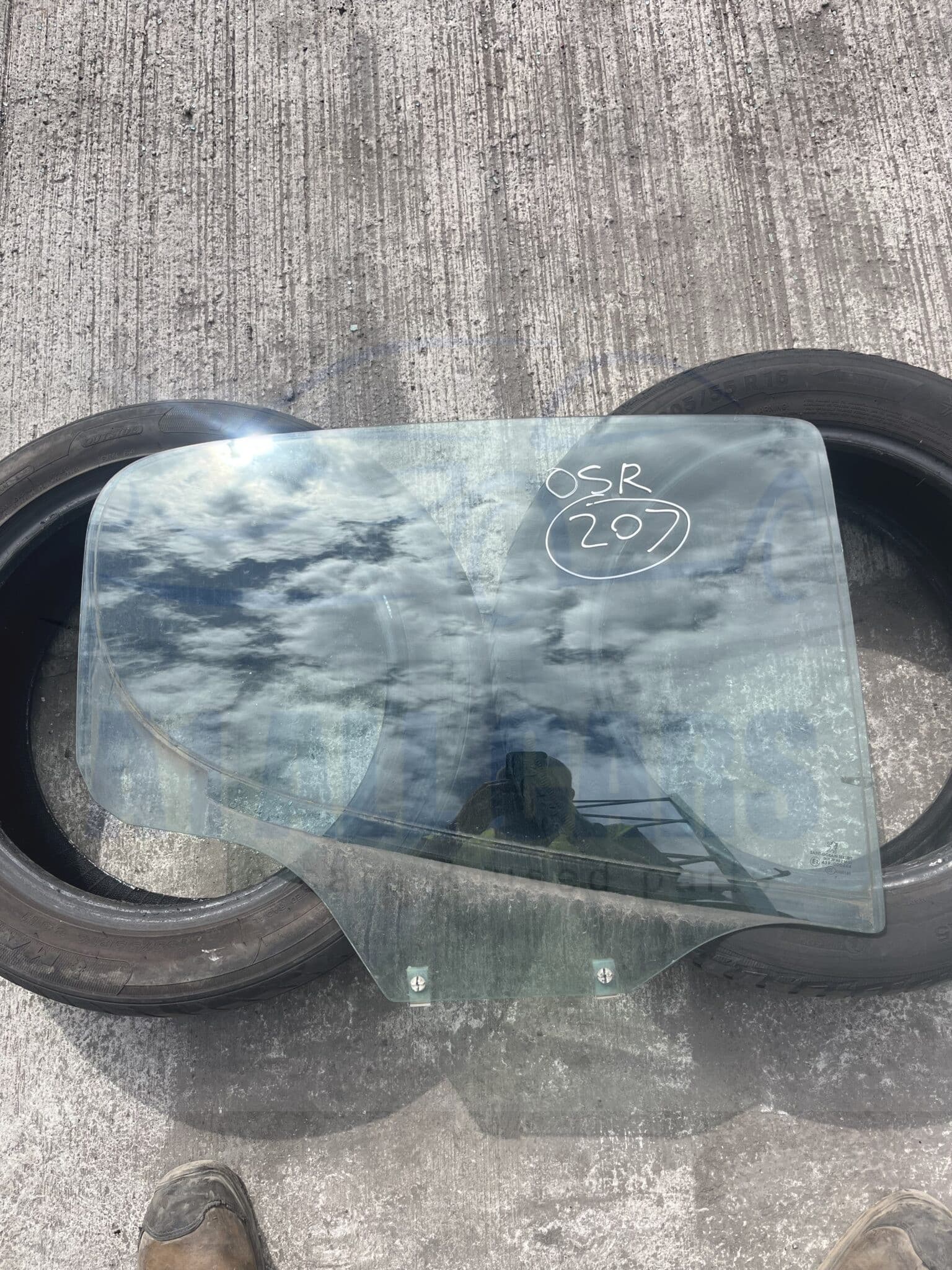 Peugeot 207 2006-2012 5 Door Hatchback Off Side Rear Door Glass