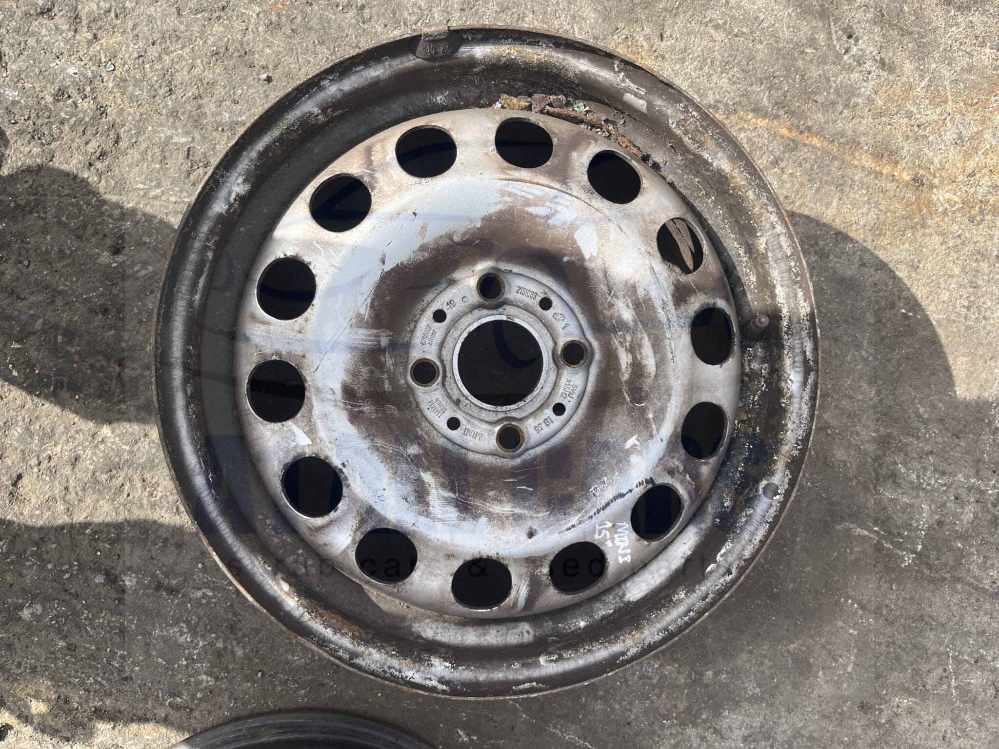 BMW Mini 2006-2015 15″ Steel Wheel Rim