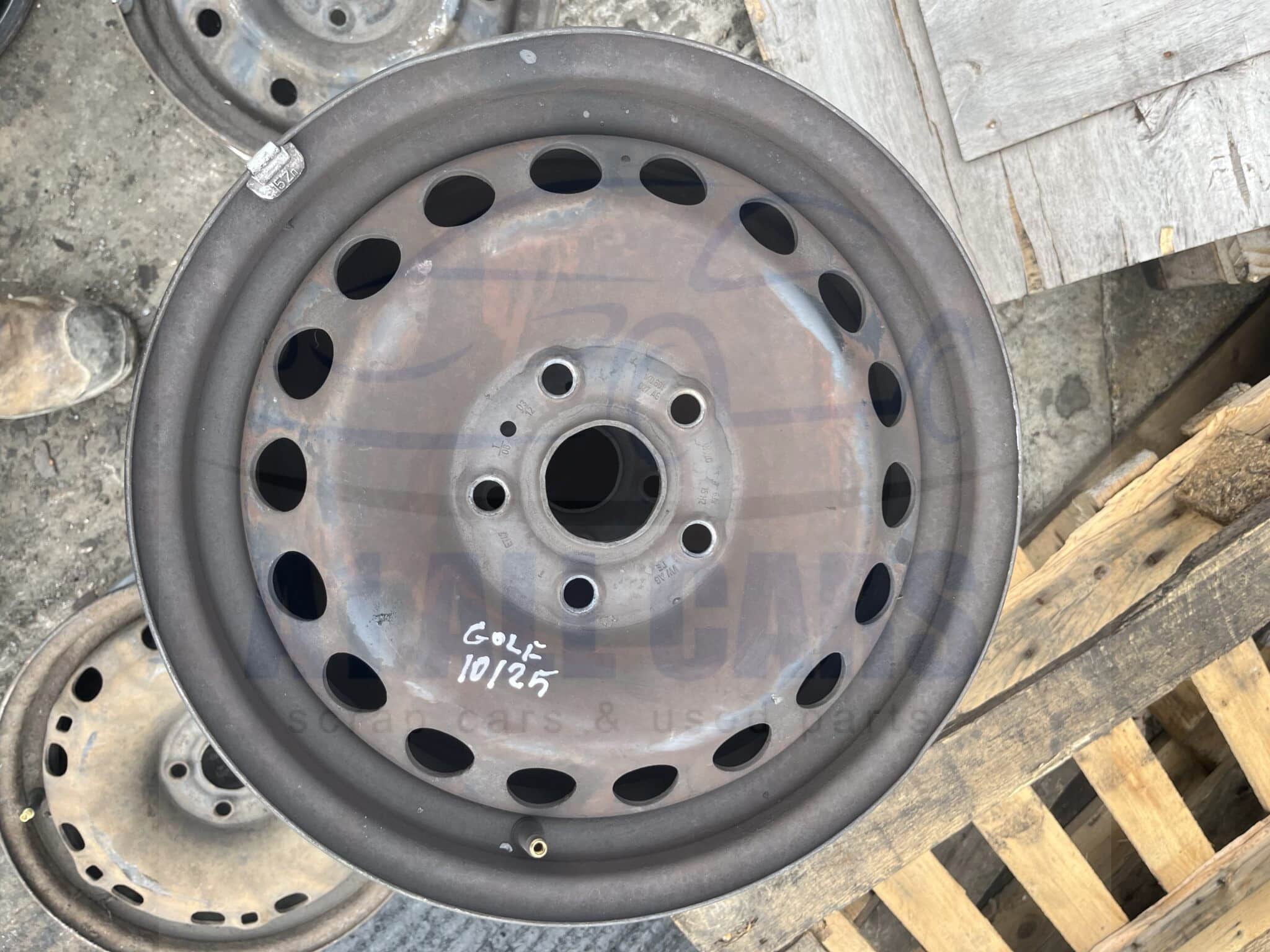 Volkswagen Golf 2008-2012 MK6 15″ Steel Wheel Rim ( 5 Stud )