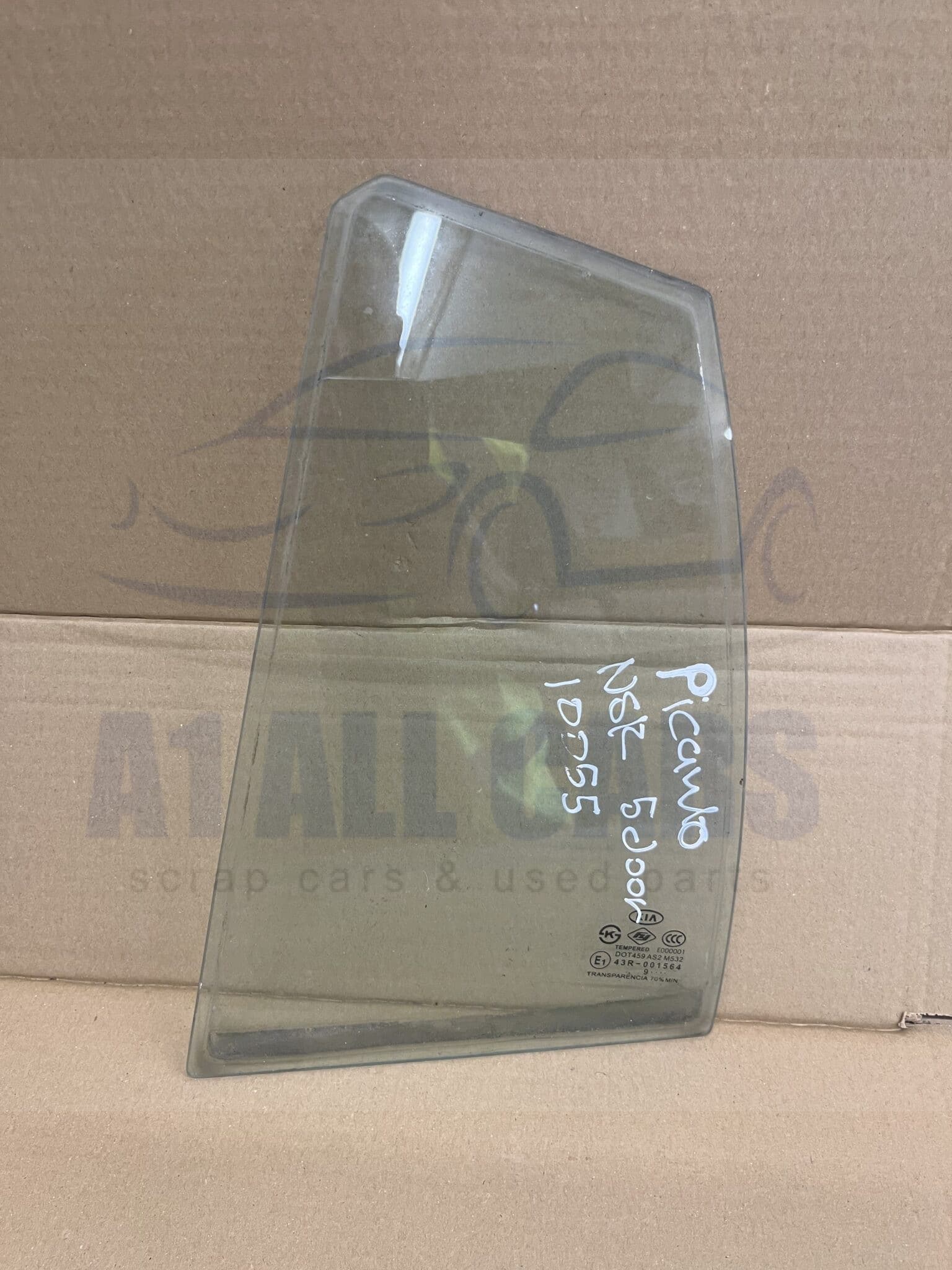 KIA Picanto 2001-2011 5 Door Hatchback Near Side Rear 1/4 Glass