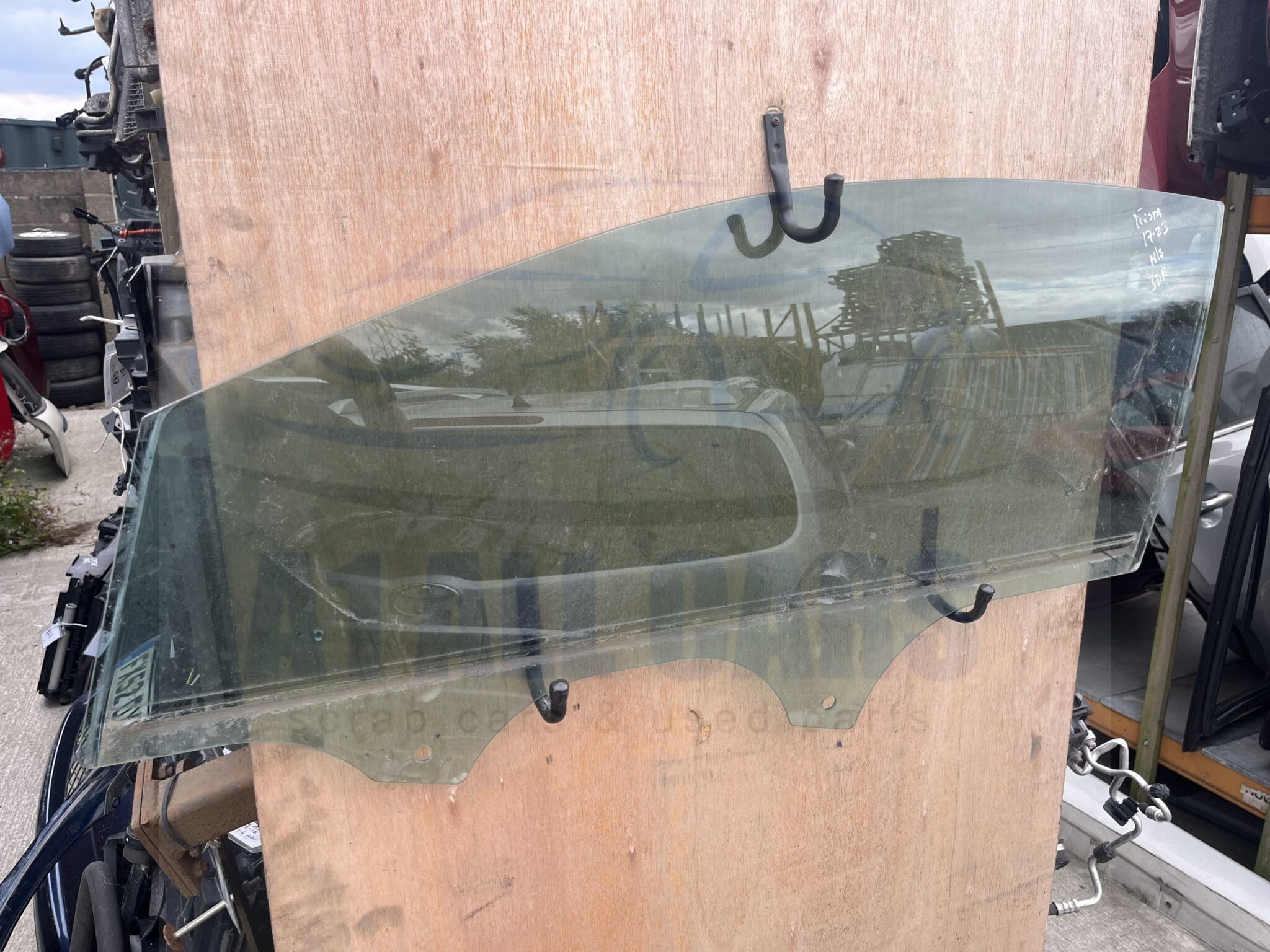 Ford Fiesta 2017-2023 MK8 3 Door Hatchback Near Side Door Glass