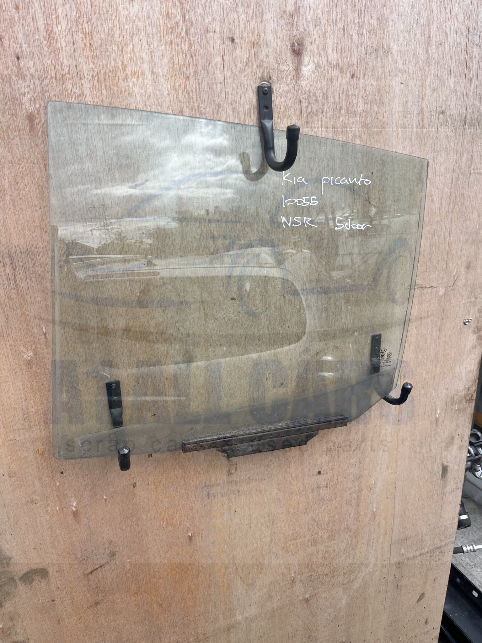 Kia Picanto 2001-2011 5 Door Hatchback Near Side Rear Door Glass
