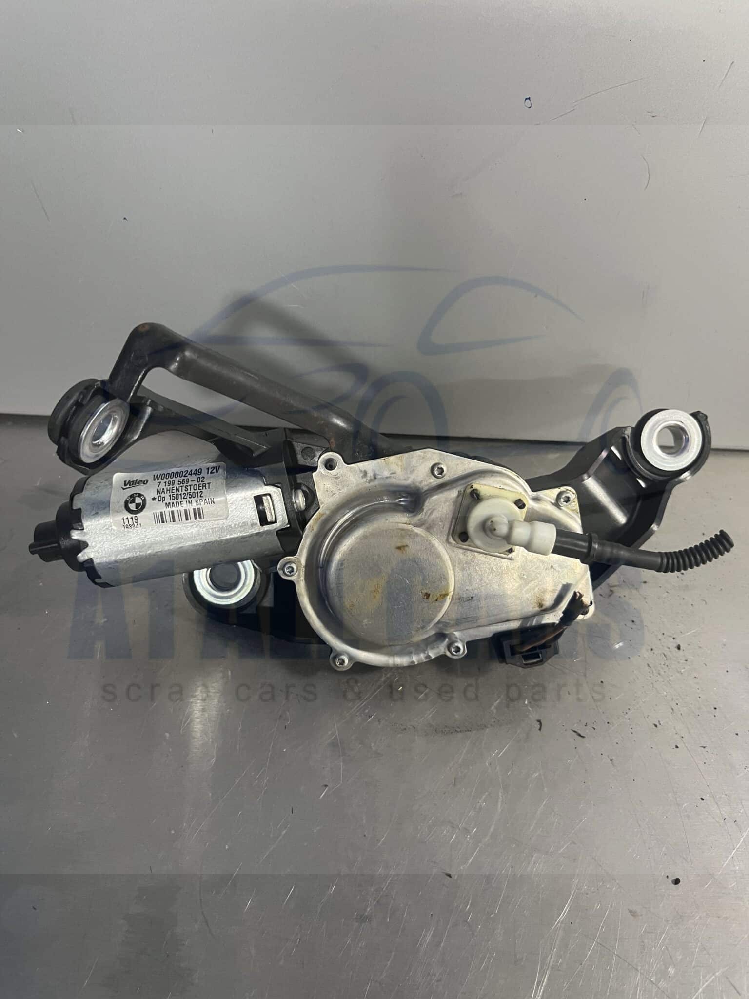 BMW 1 Series 2007-2011 Hatchback Rear Wiper Motor – 7199569-02