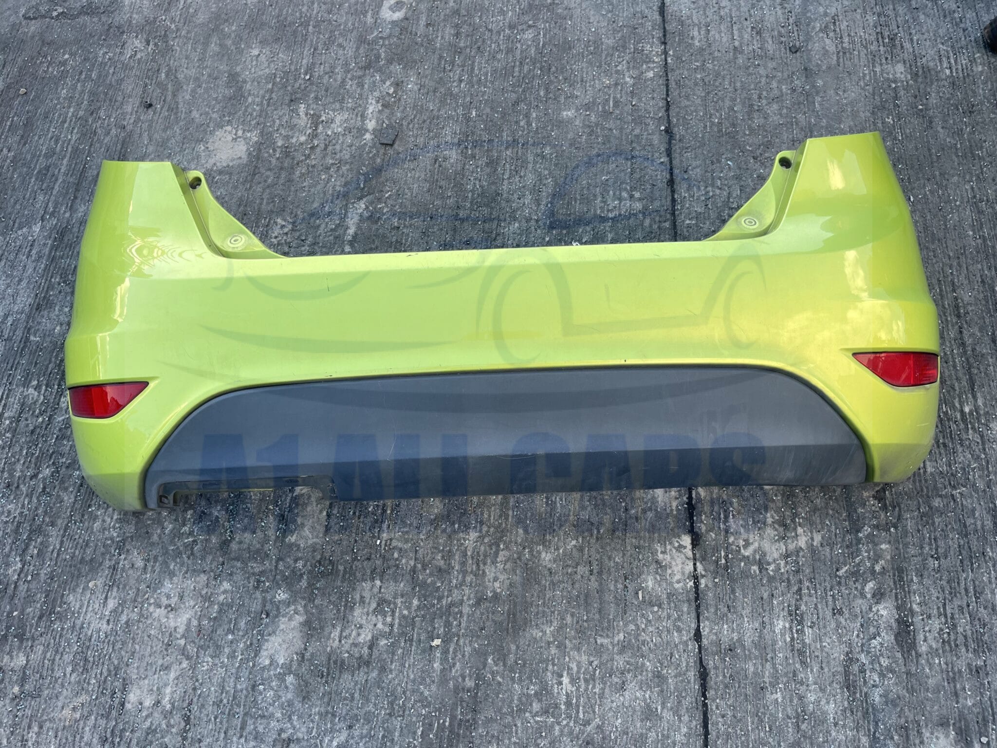 Ford Fiesta 2008-2017 Hatchback Rear Bumper – Green 59 Colour Code