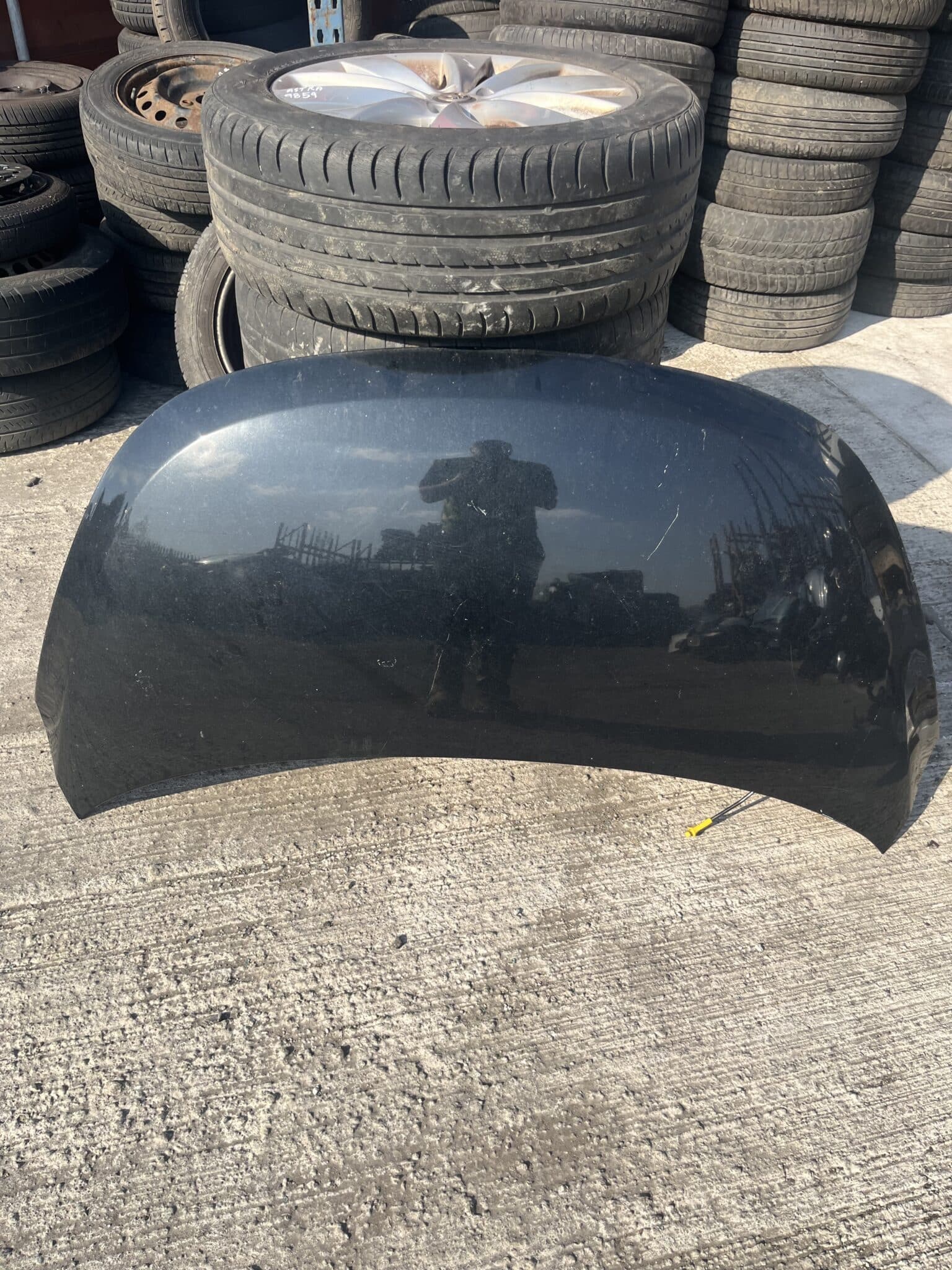 Hyundai i10 2008-2014 Bonnet – Black ( Call Office For Delivery Quote )