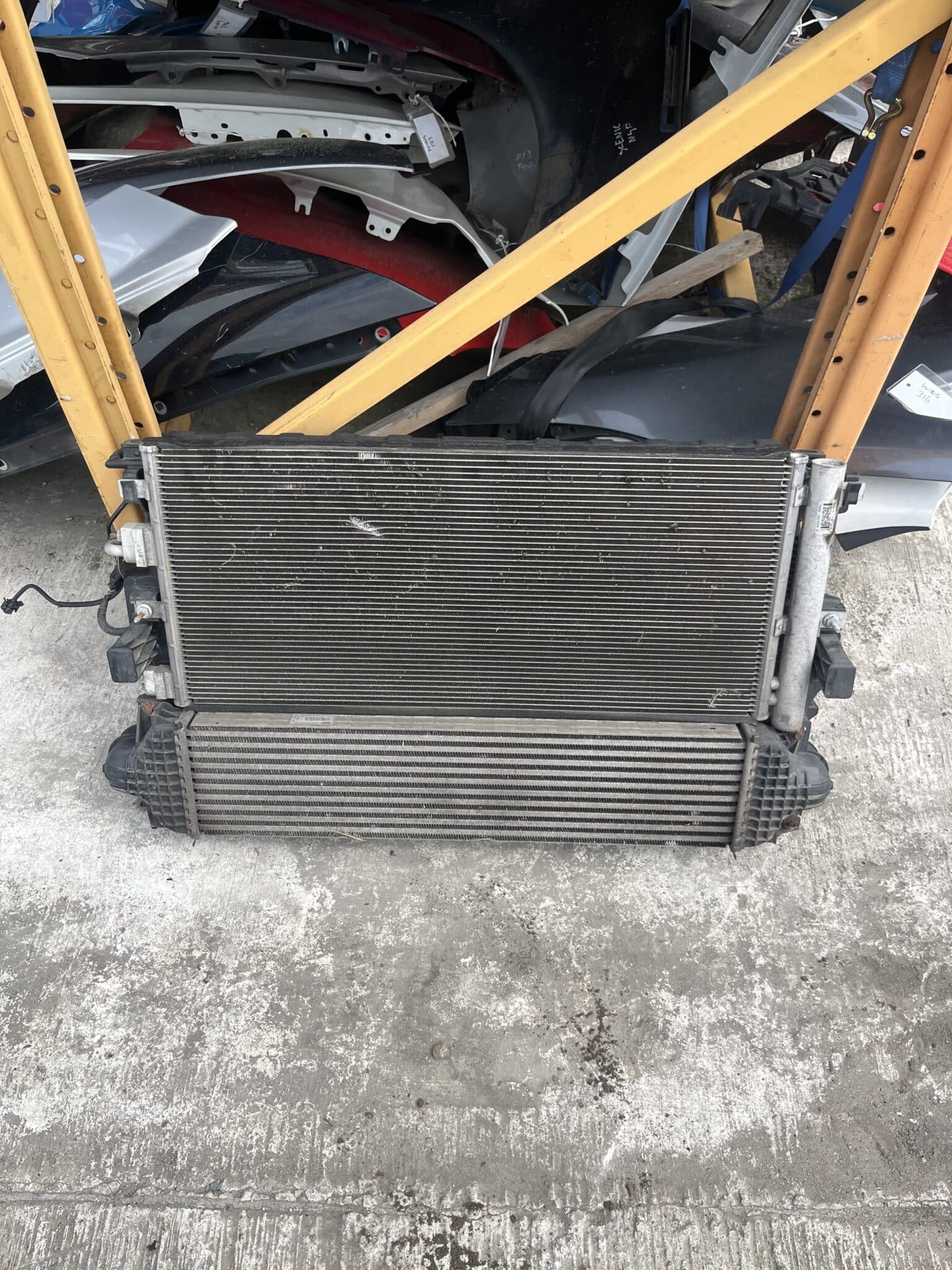 Ford Mondeo 2014-2019 MK5 1.5 TDCI Manual Radiator Pack With AC