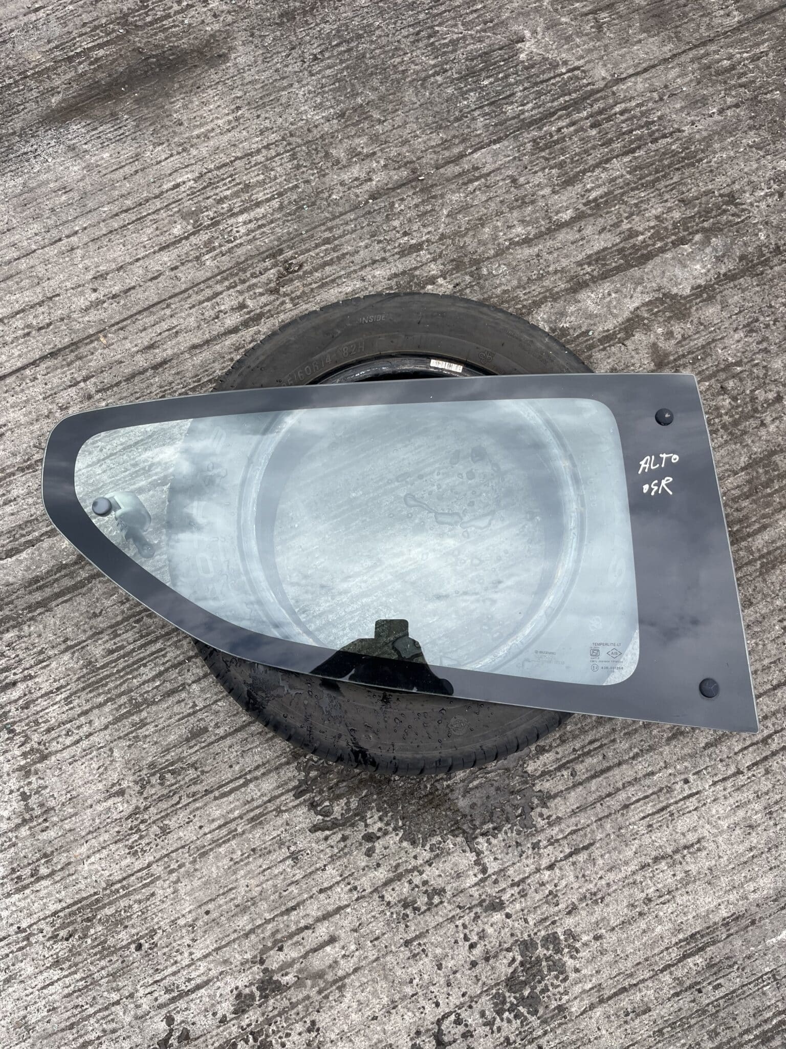 Suzuki Alto 2009-2015 5 Door Hatchback Off Side Rear Door Glass