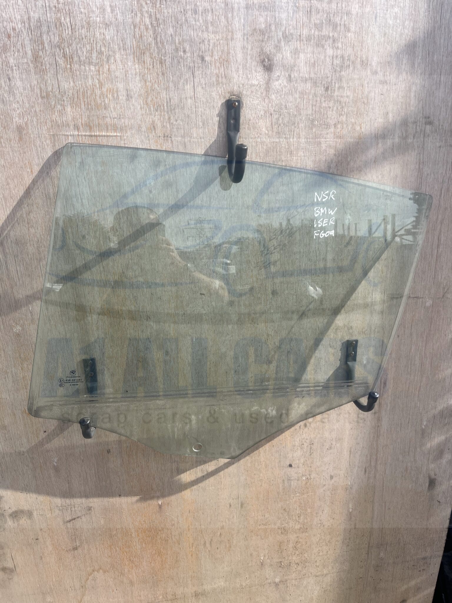 BMW 1 Series 2007-2011 5 Door Hatchback Near Side Rear Door Glass