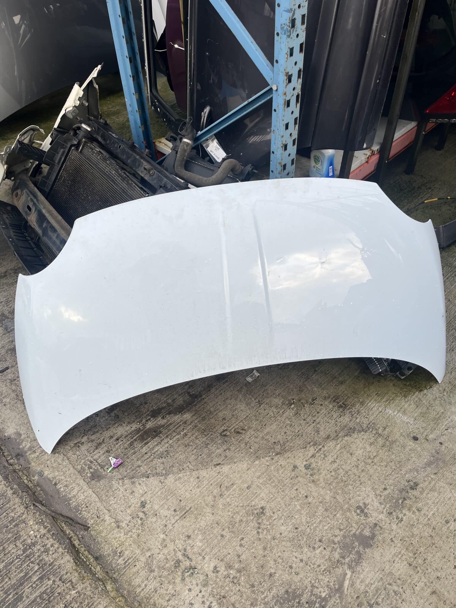 Fiat 500 2007-2015 Bonnet – Light Blue – 294/A Colour Code ( Contact Office For Delivery Quote ) – Small Mark