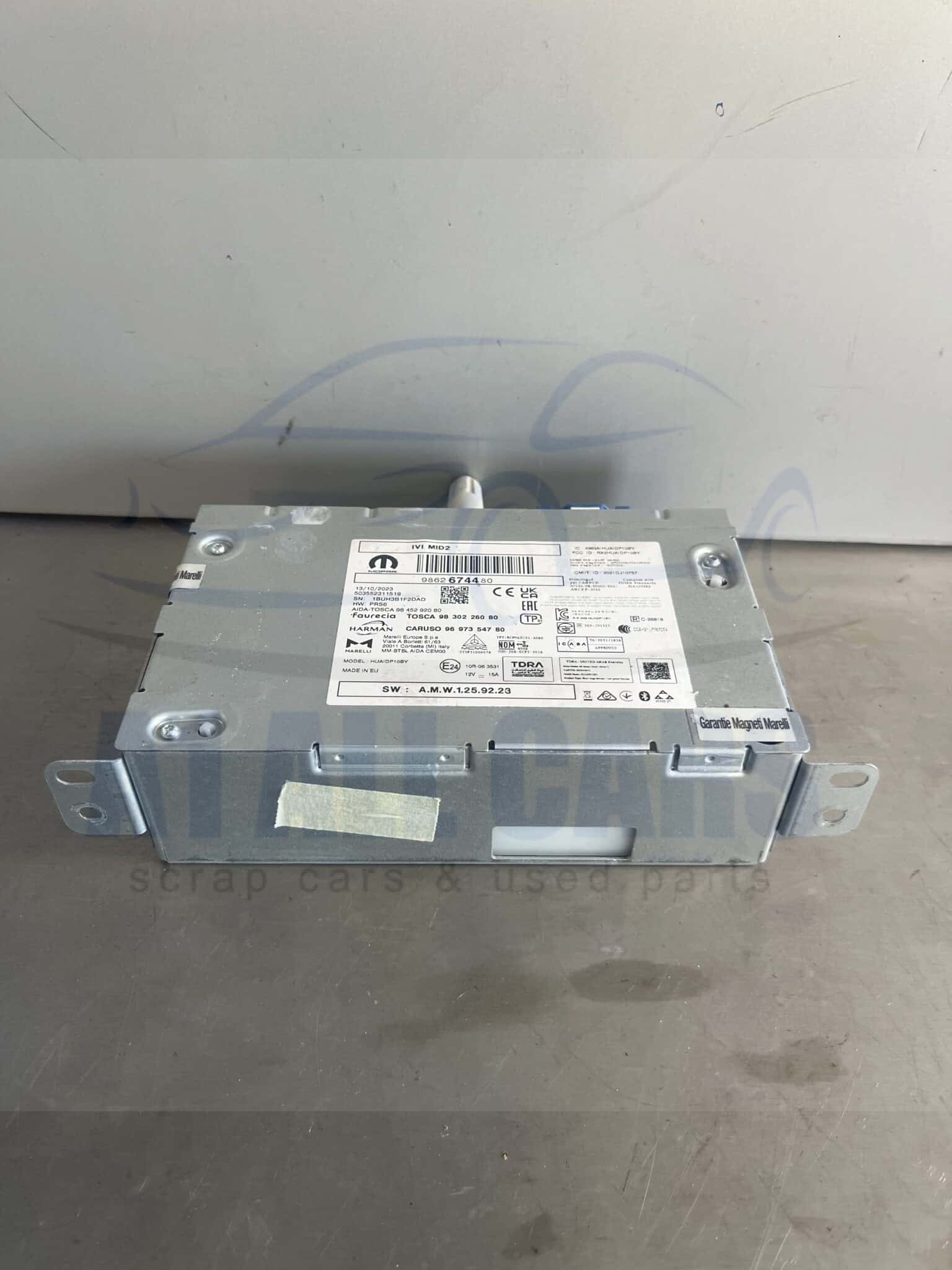 Peugeot 2008 2019-2026 Radio / Head Unit – 9862674480