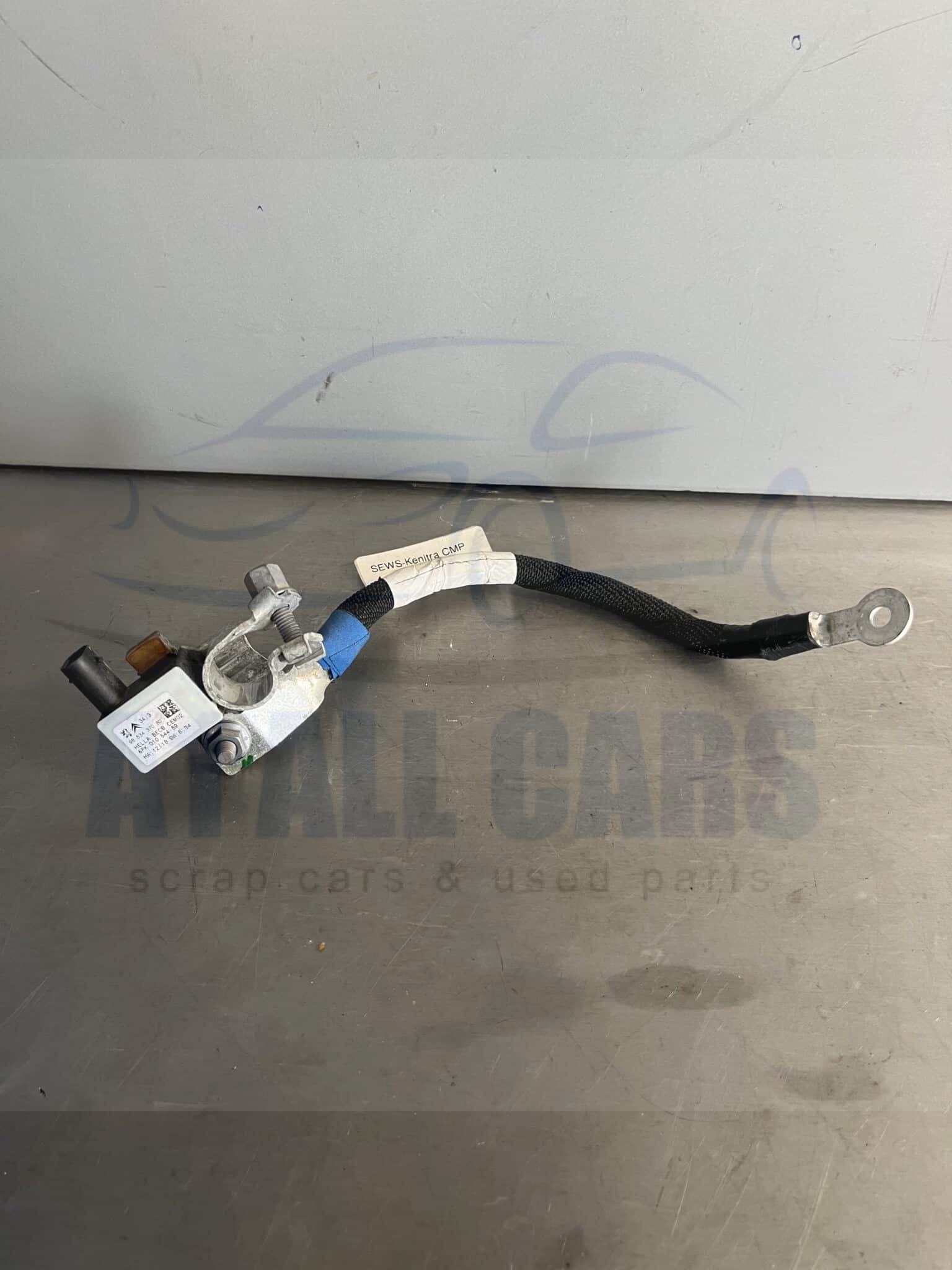 Peugeot 208 / 2008 2019-2026 Negative Battery Lead / Cable / Terminal – 9857720580 / 9853437080