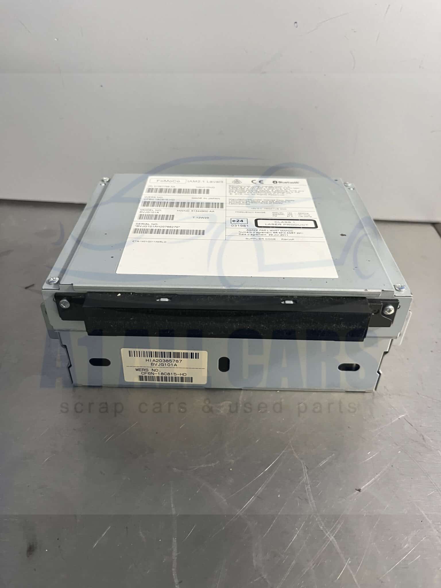 Range Rover Evoque 2011-2018 Radio Head Unit – 31357756 AA / CF6N-18C815-HD