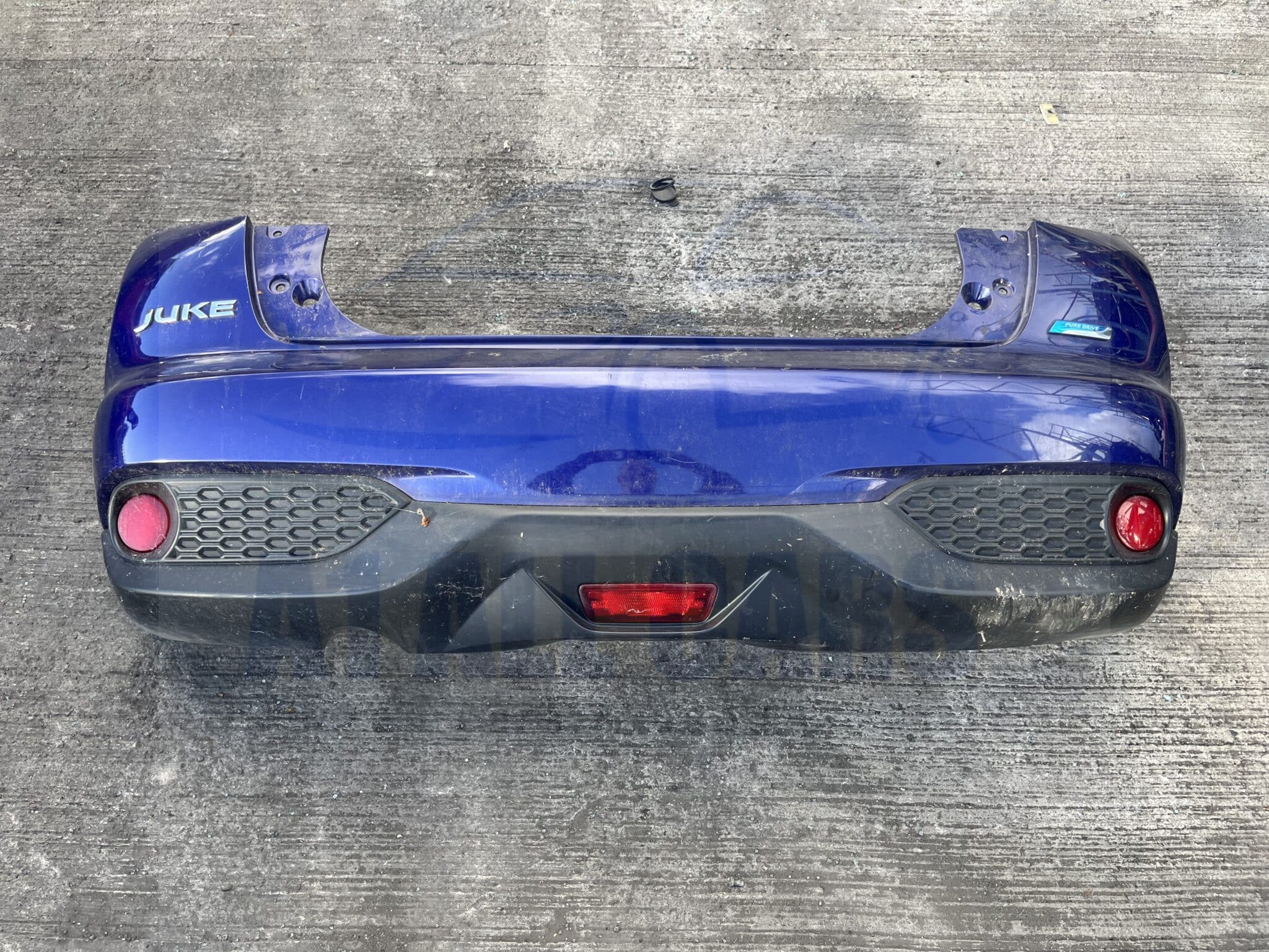 Nissan Juke 2014-2019 5 Door Hatchback Rear Bumper – Blue RBN Colour Code