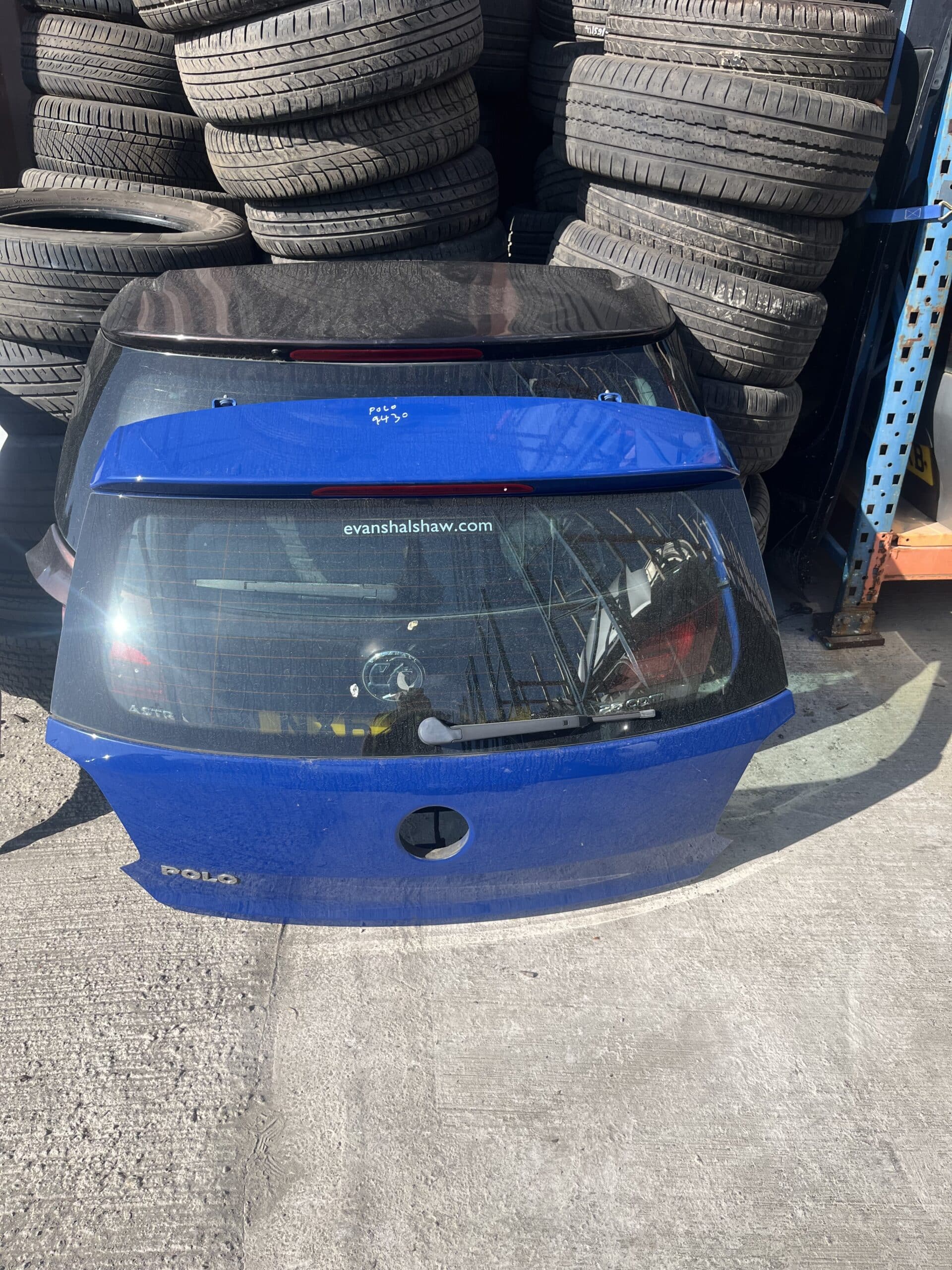 Volkswagen Polo 2009-2014 Hatchback Tailgate – Blue LD5E Colour Code ( Call Office For Delivery Quote )