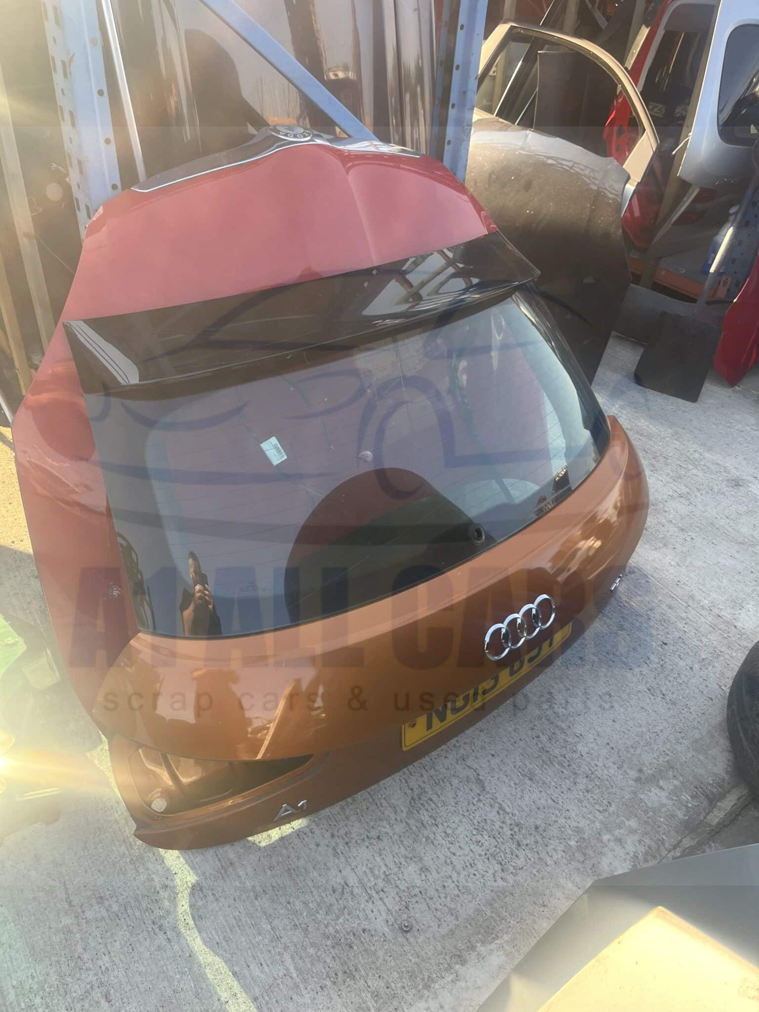 Audi A1 2010-2015 5 Door Hatchback Tailgate – Orange LX2U Colour Code ( Call Office For Delivery Quote )