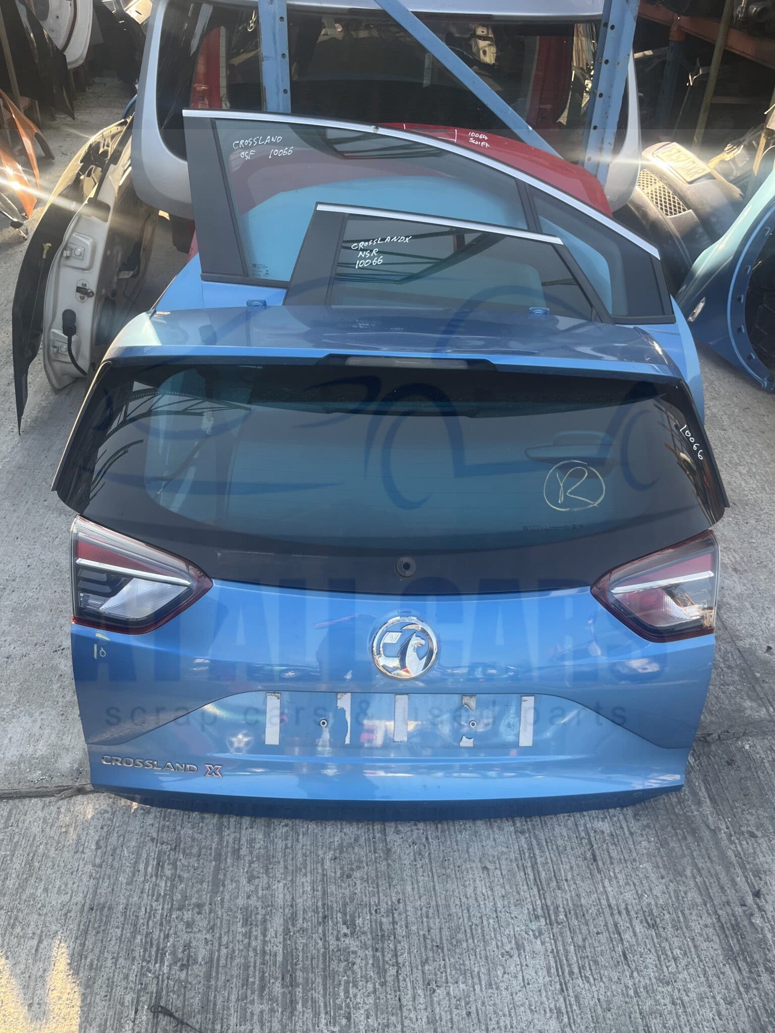 Vauxhall Crossland 2017-2021 5 Door Hatchback Tailgate – Blue Z22V Colour Code ( Call Office For Delivery Quote )