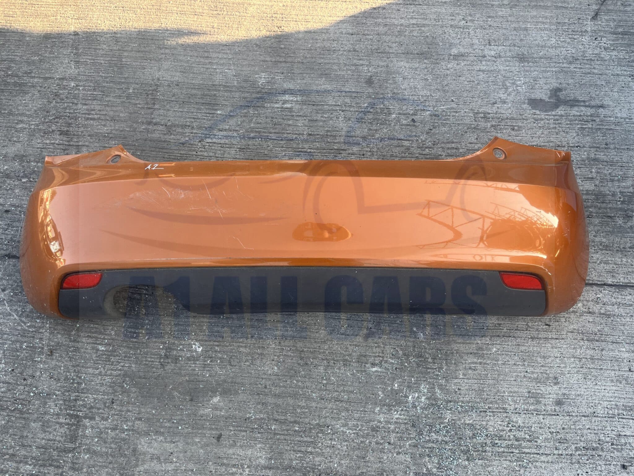 Audi A1 2010-2015 5 Door Hatchback Rear Bumper – Orange LX2U Colour Code ( Few Light Scratches )