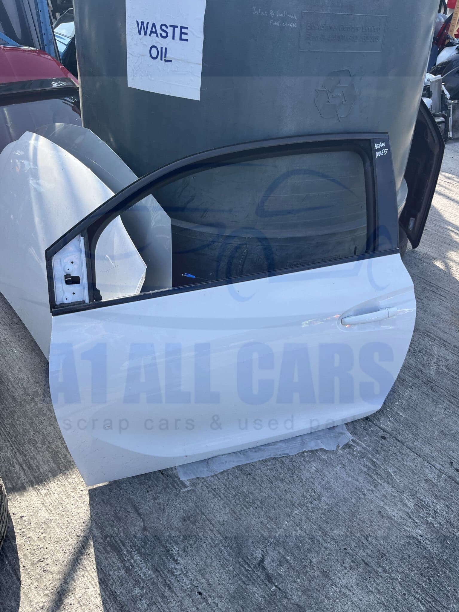 Vauxhall Adam 2013-2019 3 Door Hatchback Near Side Door – White Z474 Colour Code ( Call Office For Delivery Quote )