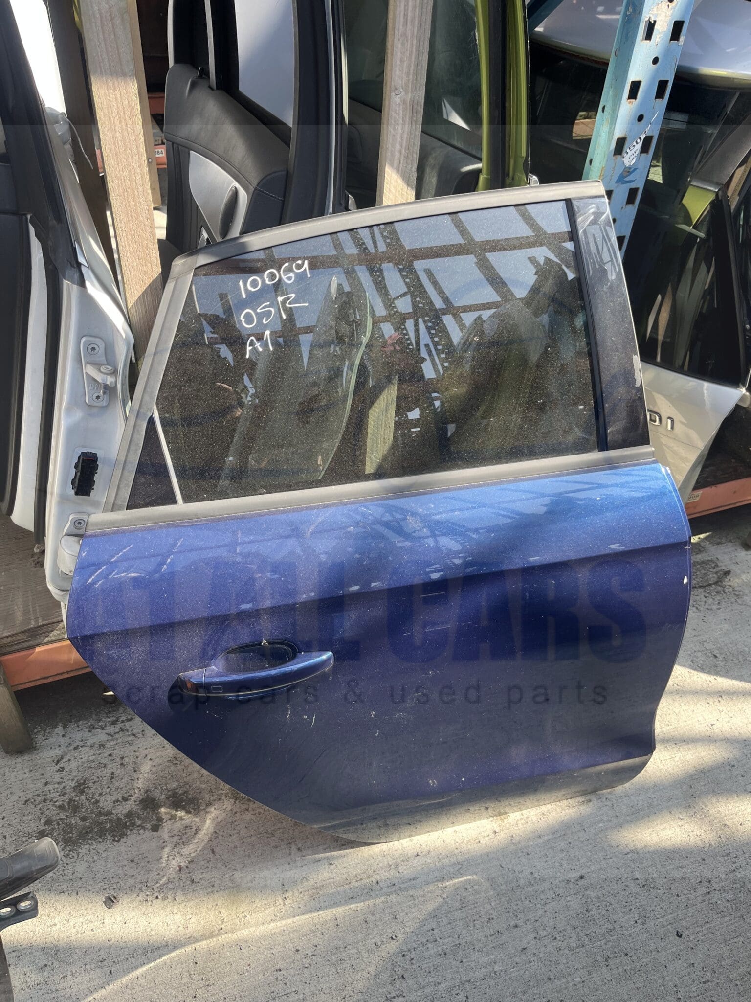 Audi A1 2010-2018 5 Door Hatchback Off Side Rear Door – Blue ( Call Office For Delivery Quote )