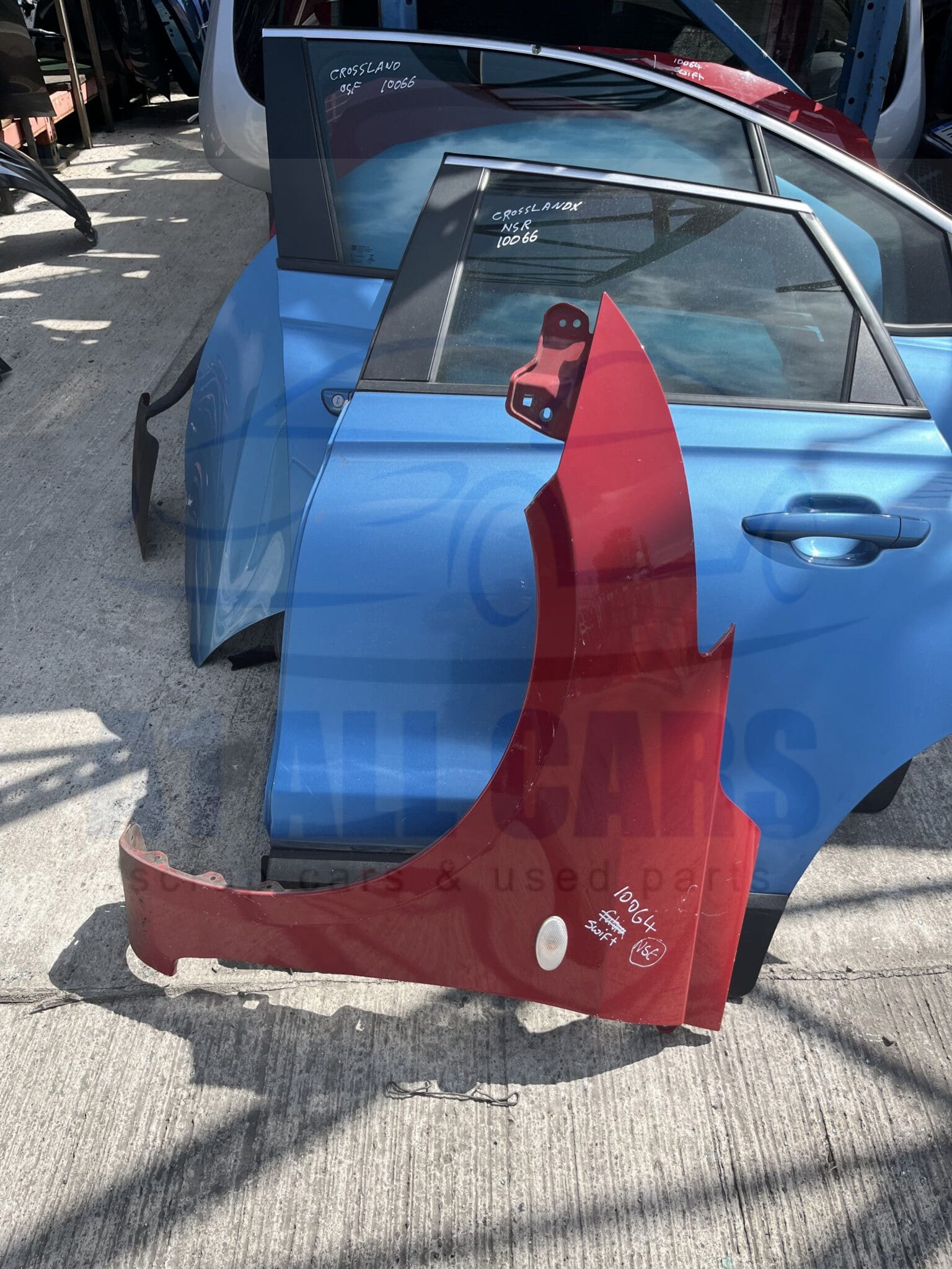 Suzuki Swift 2011-2017 Near Side Wing – Red ( Few Light Scratches See Pics )