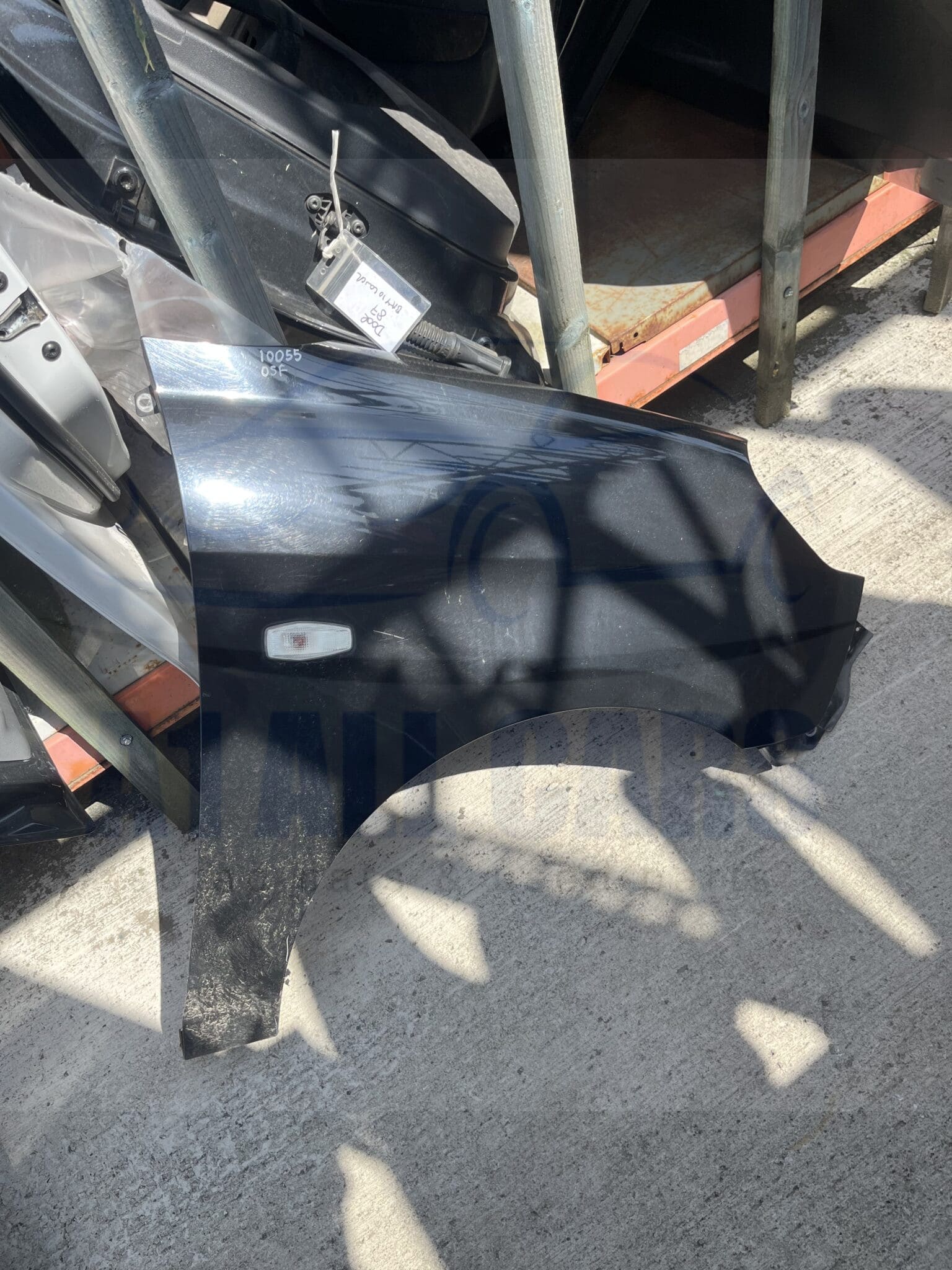 KIA Picanto 2007-2011 Off Side Wing – Black