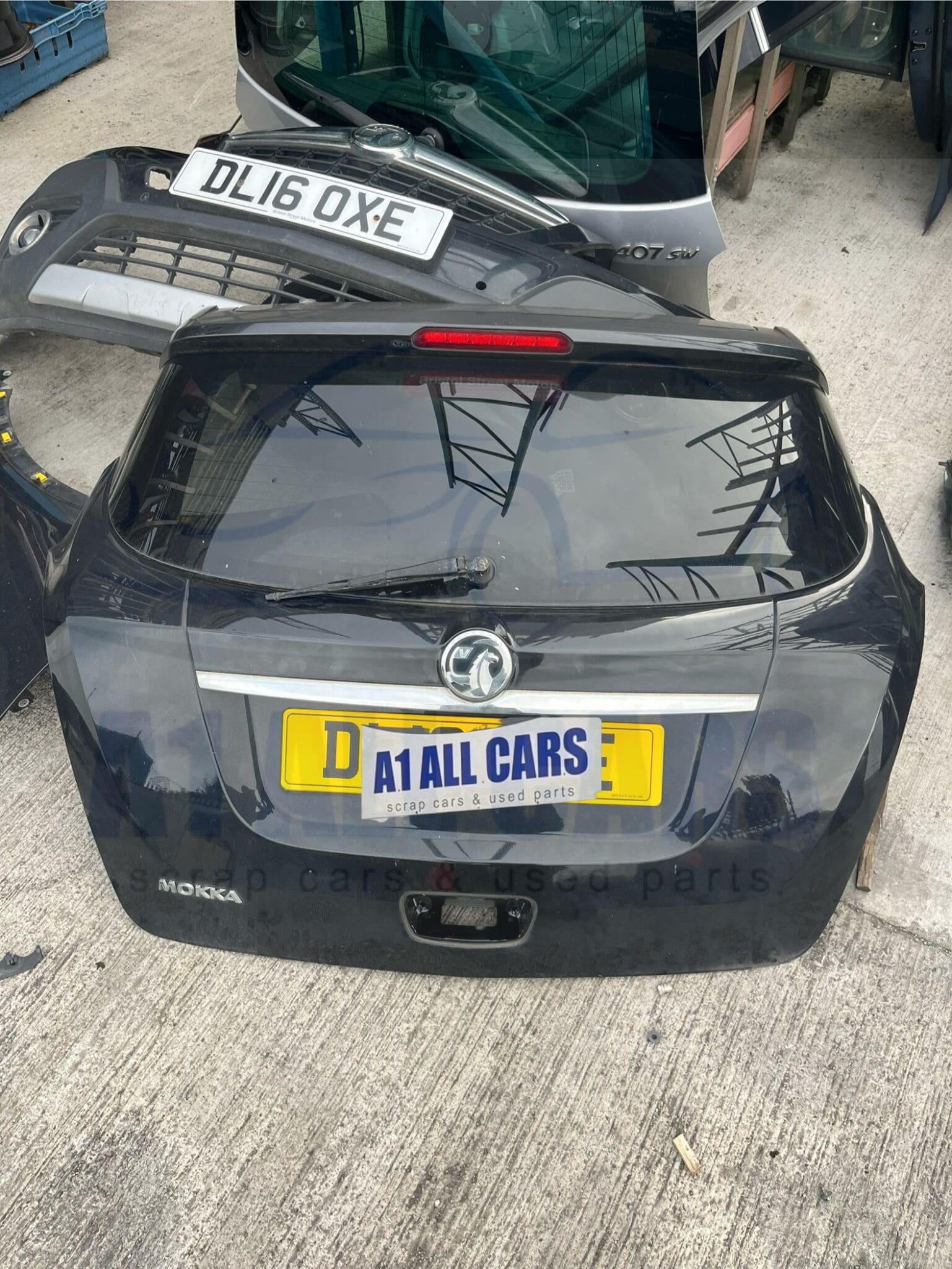 Vauxhall Mokka 2012-2019 5 Door Hatchback Tailgate – Black
