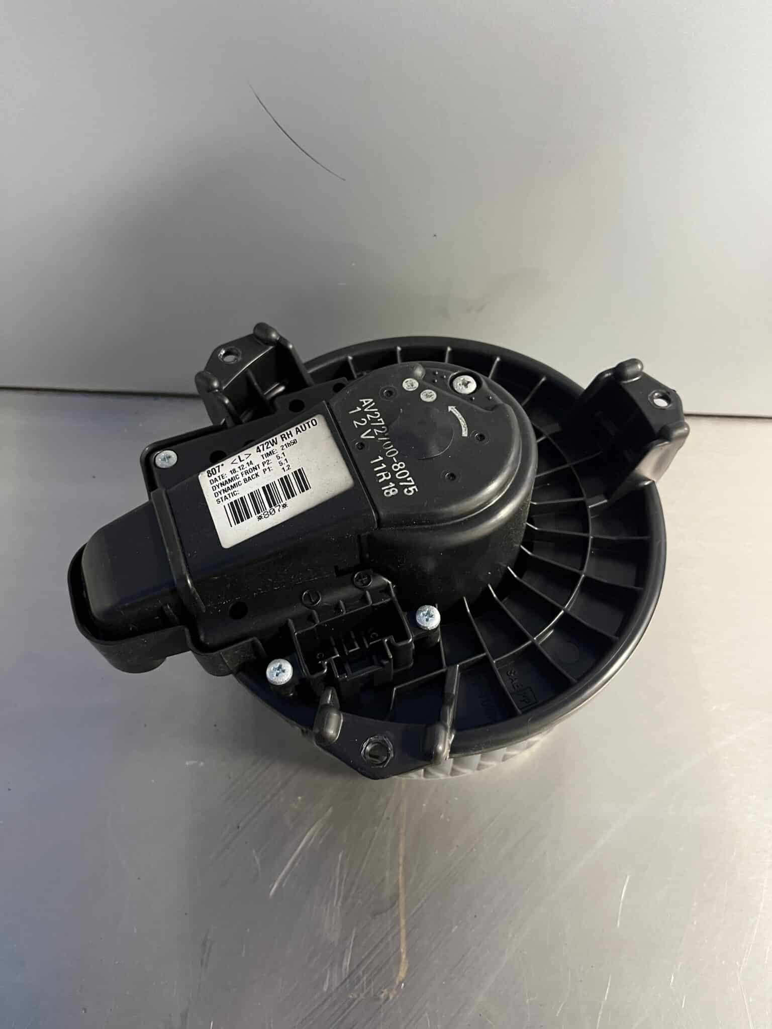 Toyota Auris 2013-2018 Heater Blower Motor – AV272700-8075