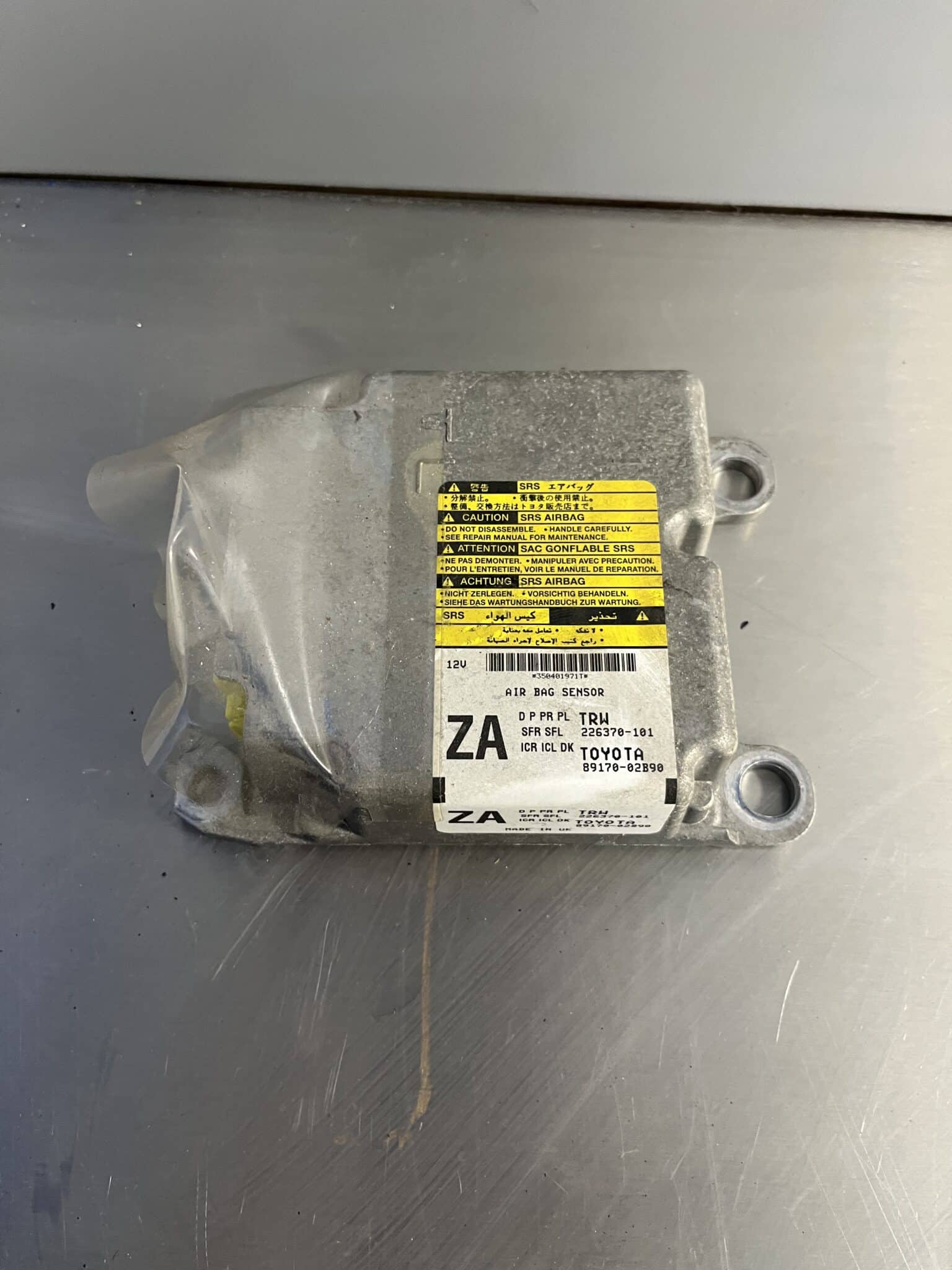 Toyota Auris 2013-2018 Airbag Module – 89170-02B90