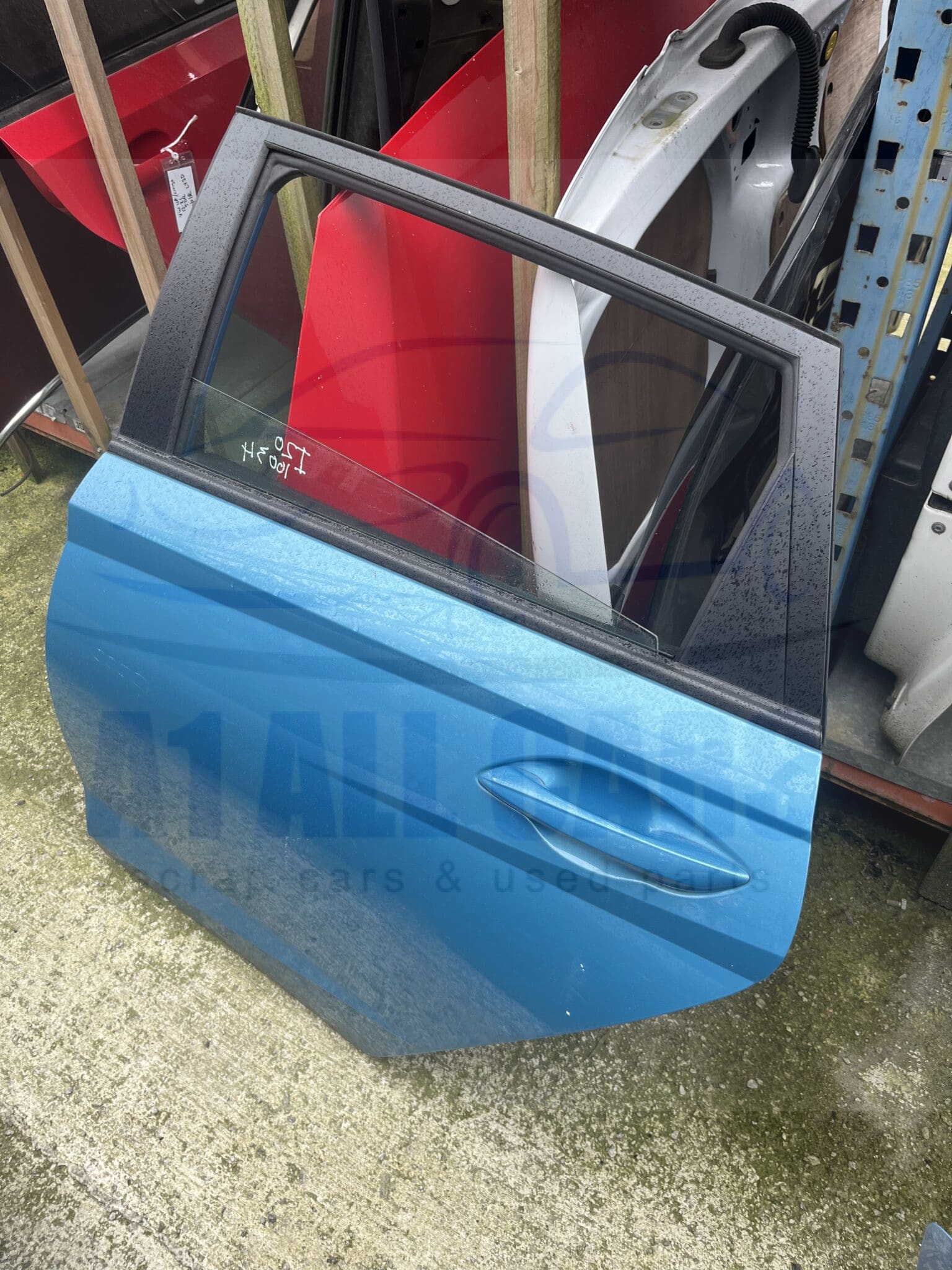 Hyundai i20 2020-2025 5 Door Hatchback Near Side Rear Door – Turquoise U3H Colour Code ( Call Office For Delivery Quote )