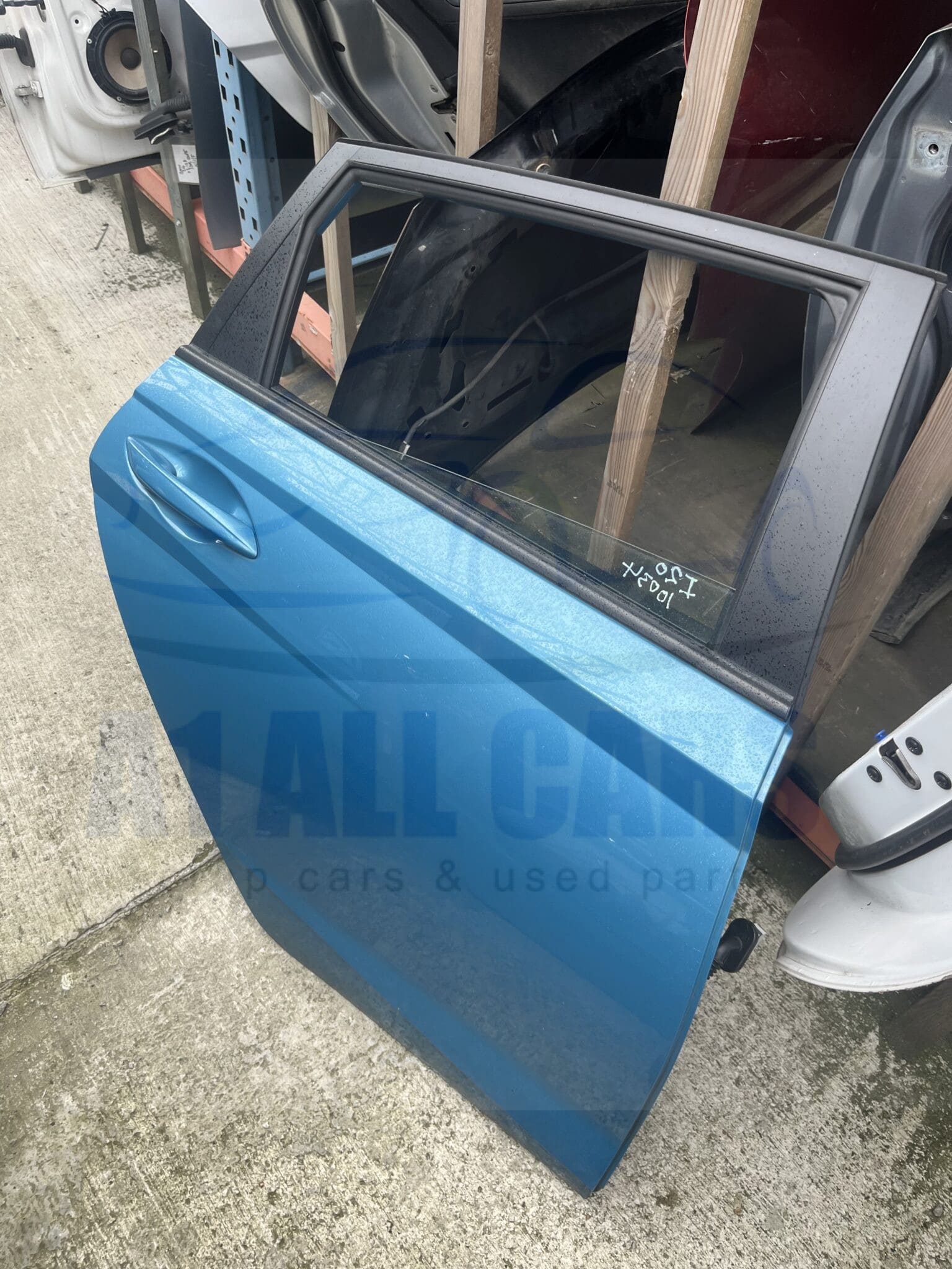 Hyundai i20 2020-2025 5 Door Hatchback Off Side Rear Door – Turquoise U3H Colour Code ( Call Office For Delivery Quote )