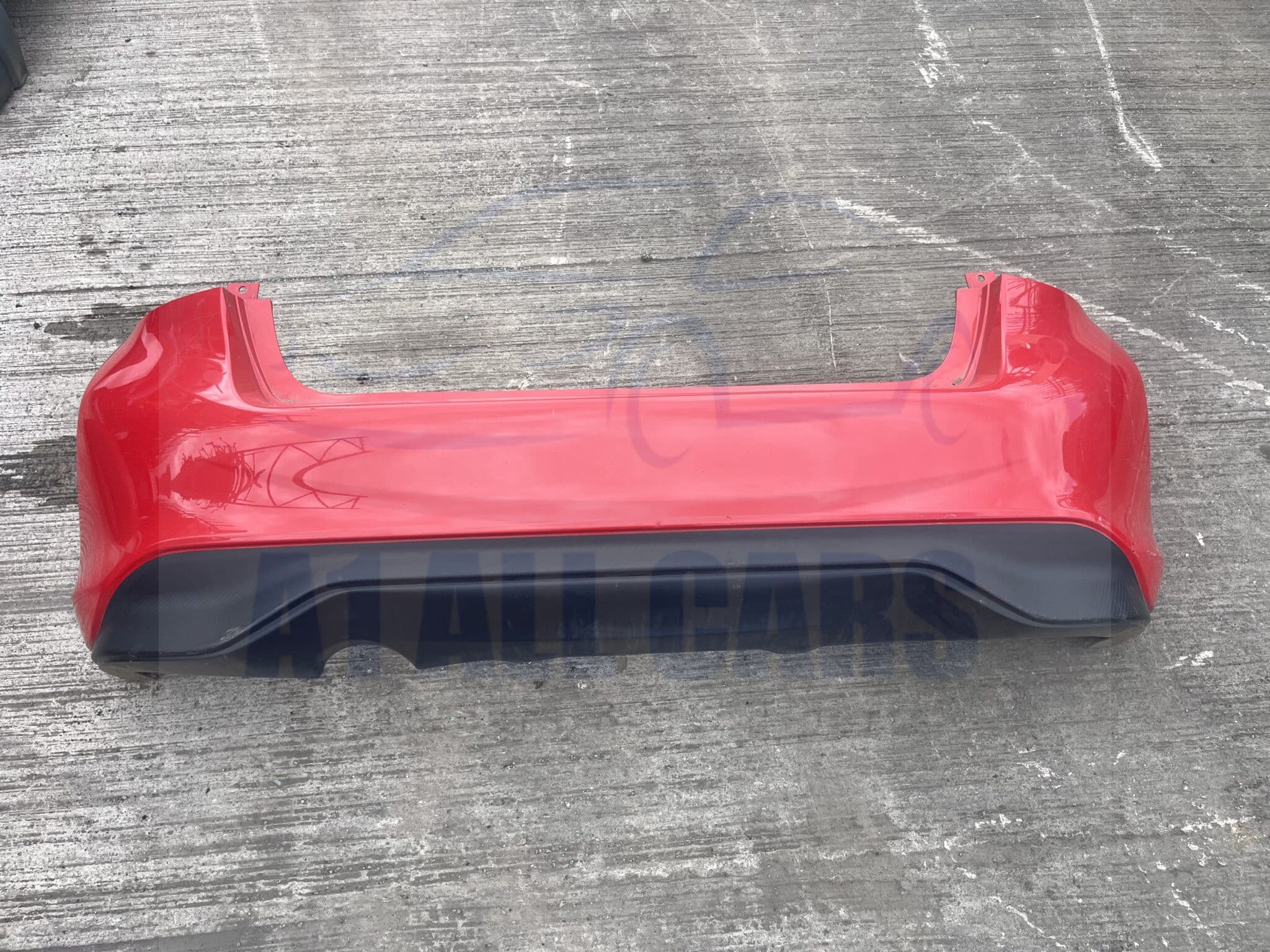 Nissan Pulsar 2013-2018 5 Door Hatchback Rear Bumper – Red Z10 Colour Code