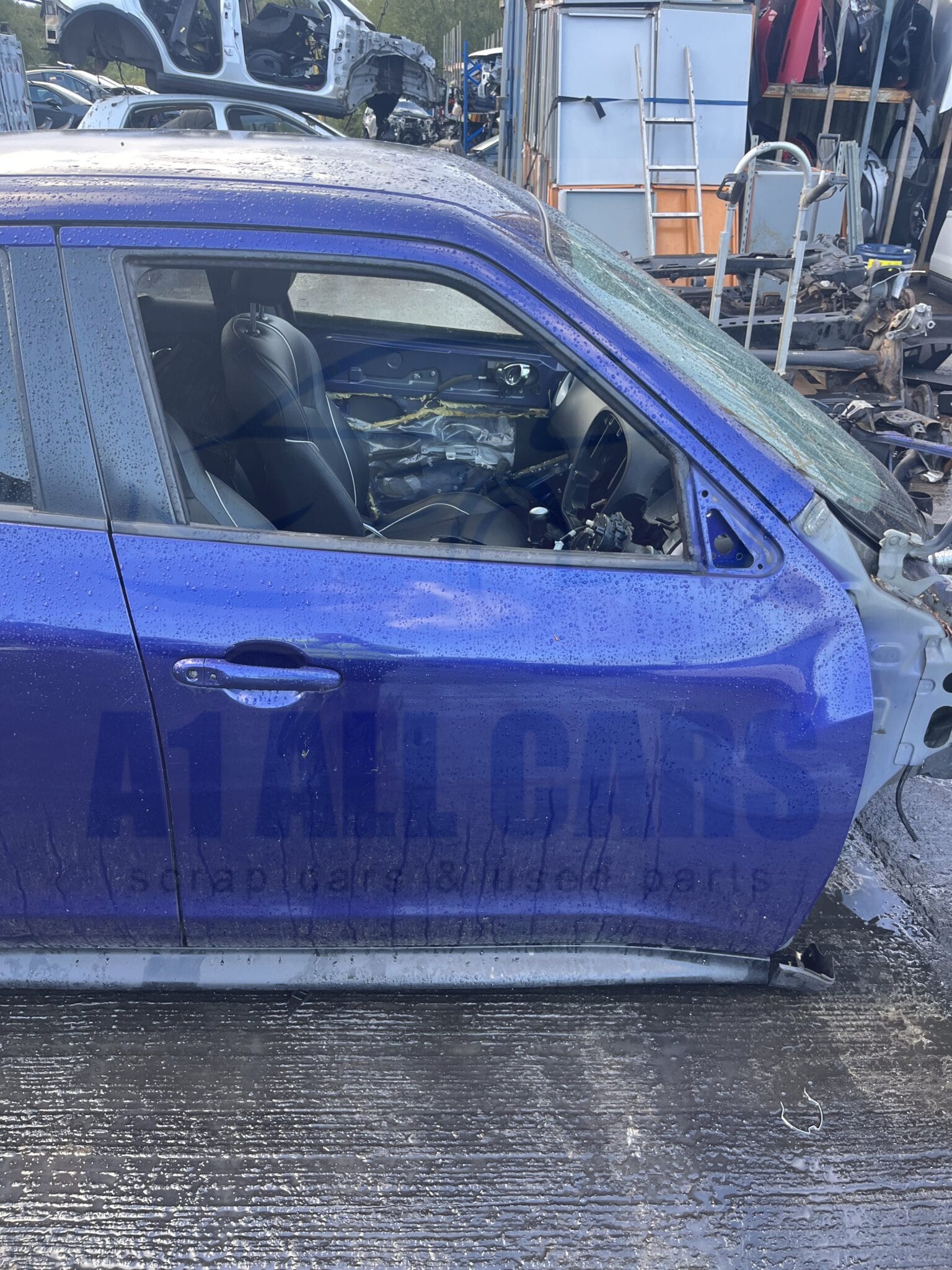 Nissan Juke 2010-2019 5 Door Off Side Front Door – Blue RBN Colour Code ( Call Office For Delivery Quote )