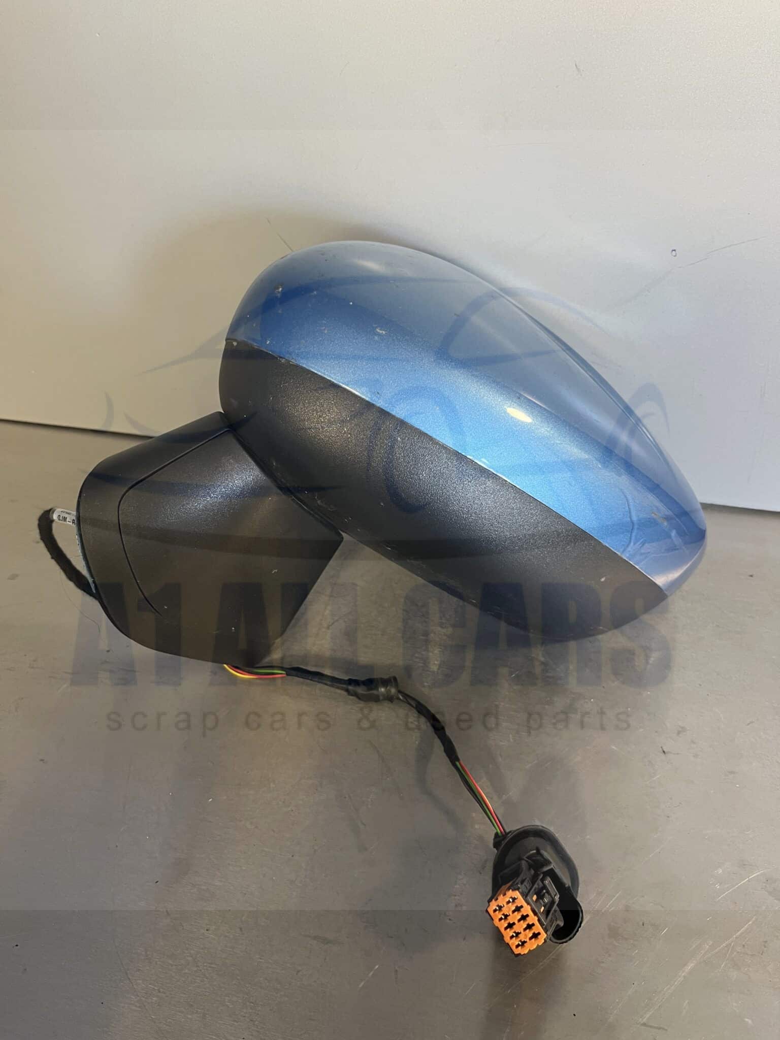 Vauxhall Crossland 2017-2021 Near Side Electric Door Mirror – Blue Z22V Colour Code
