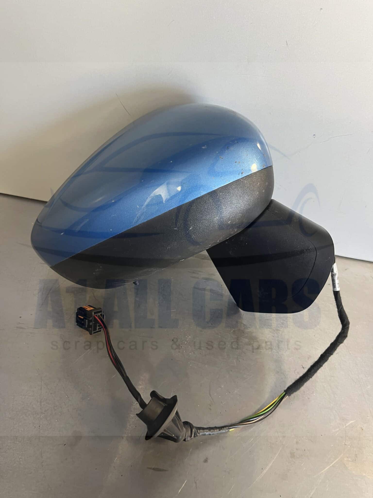 Vauxhall Crossland 2017-2021 Off Side Electric Door Mirror – Blue Z22V Colour Code