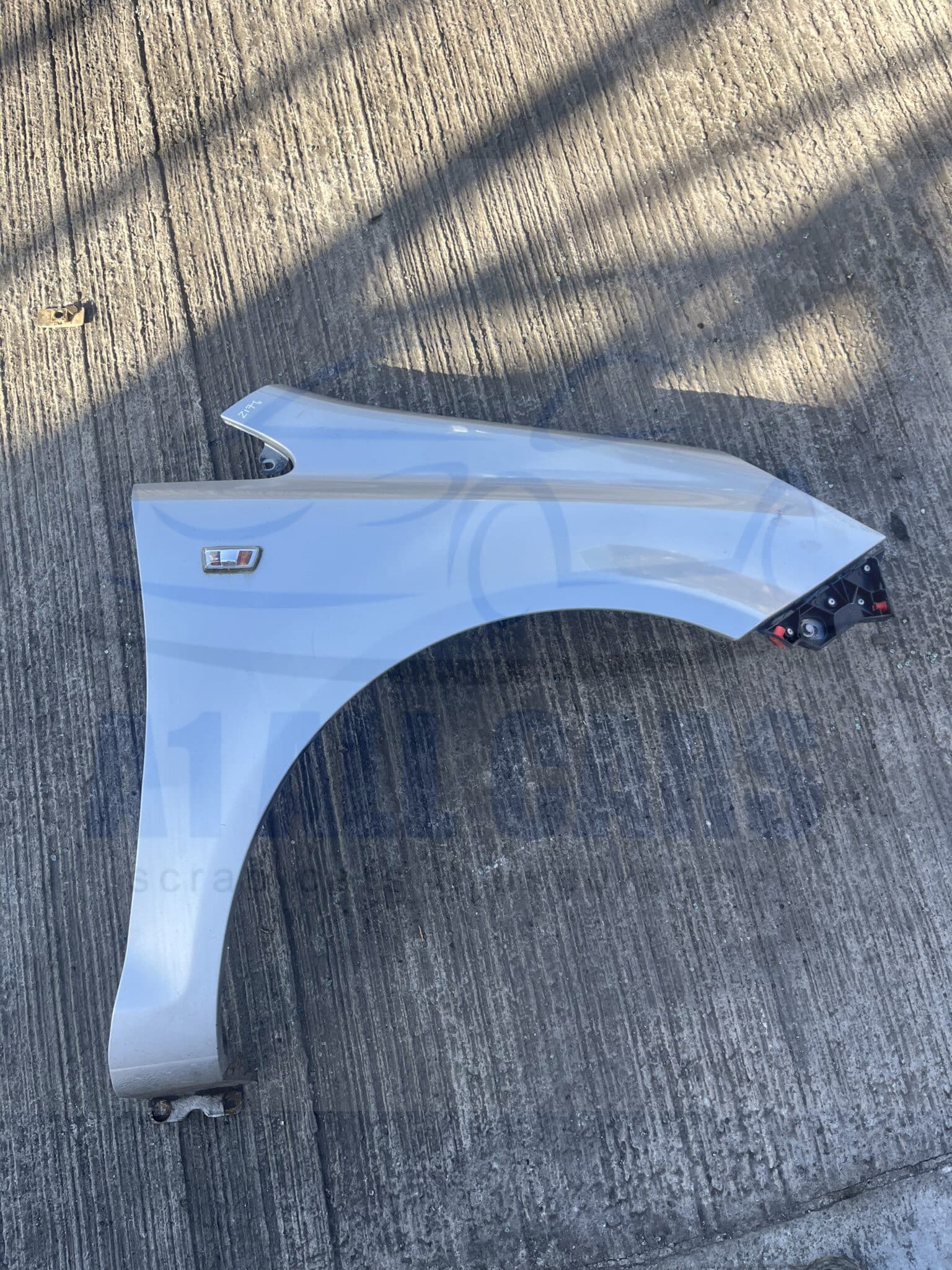 Vauxhall Corsa 2006-2014 Off Side Wing – Silver Z176 Colour Code