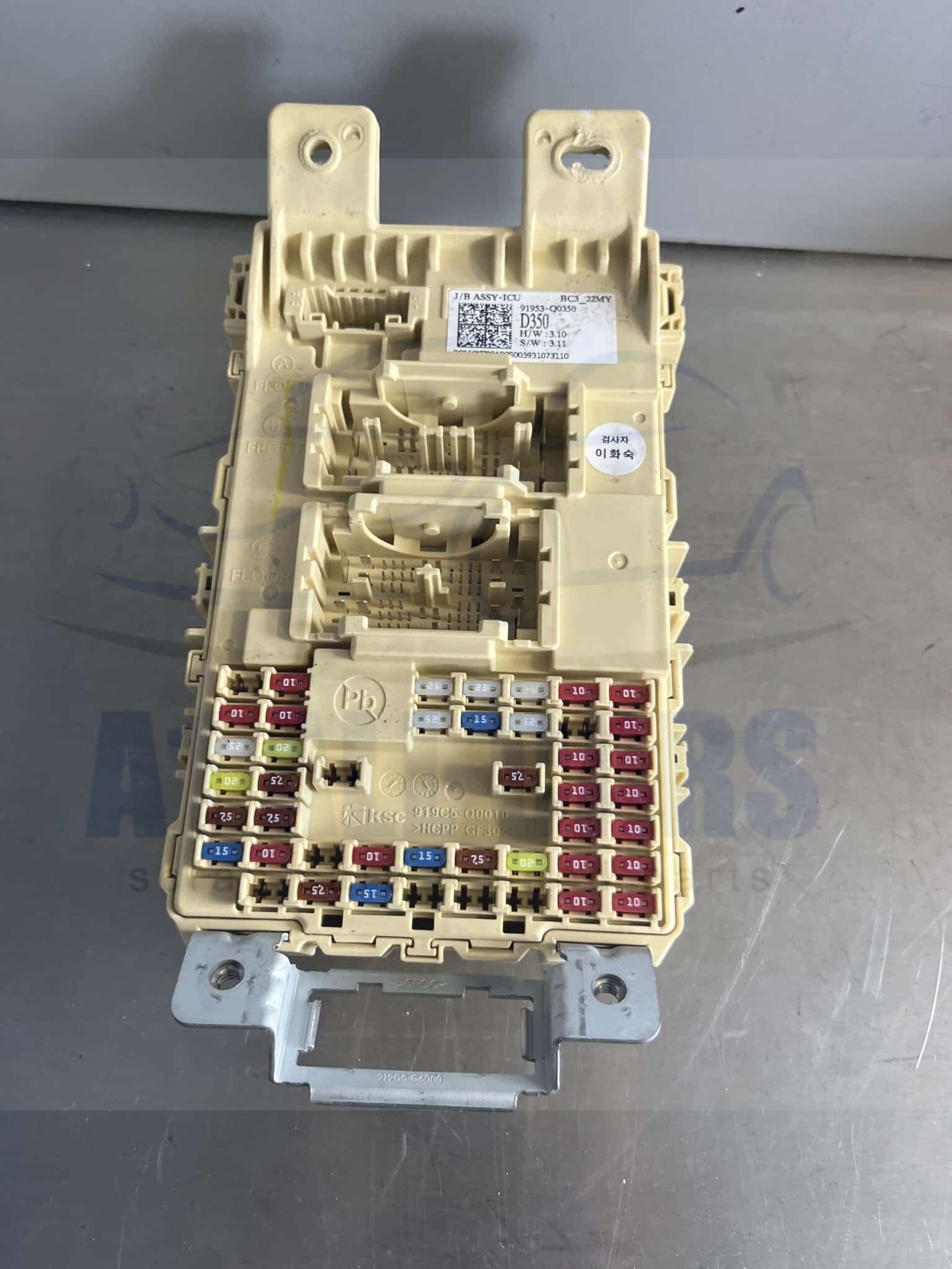 Hyundai i20 2020-2025 Fuse Box – 91953-Q0350