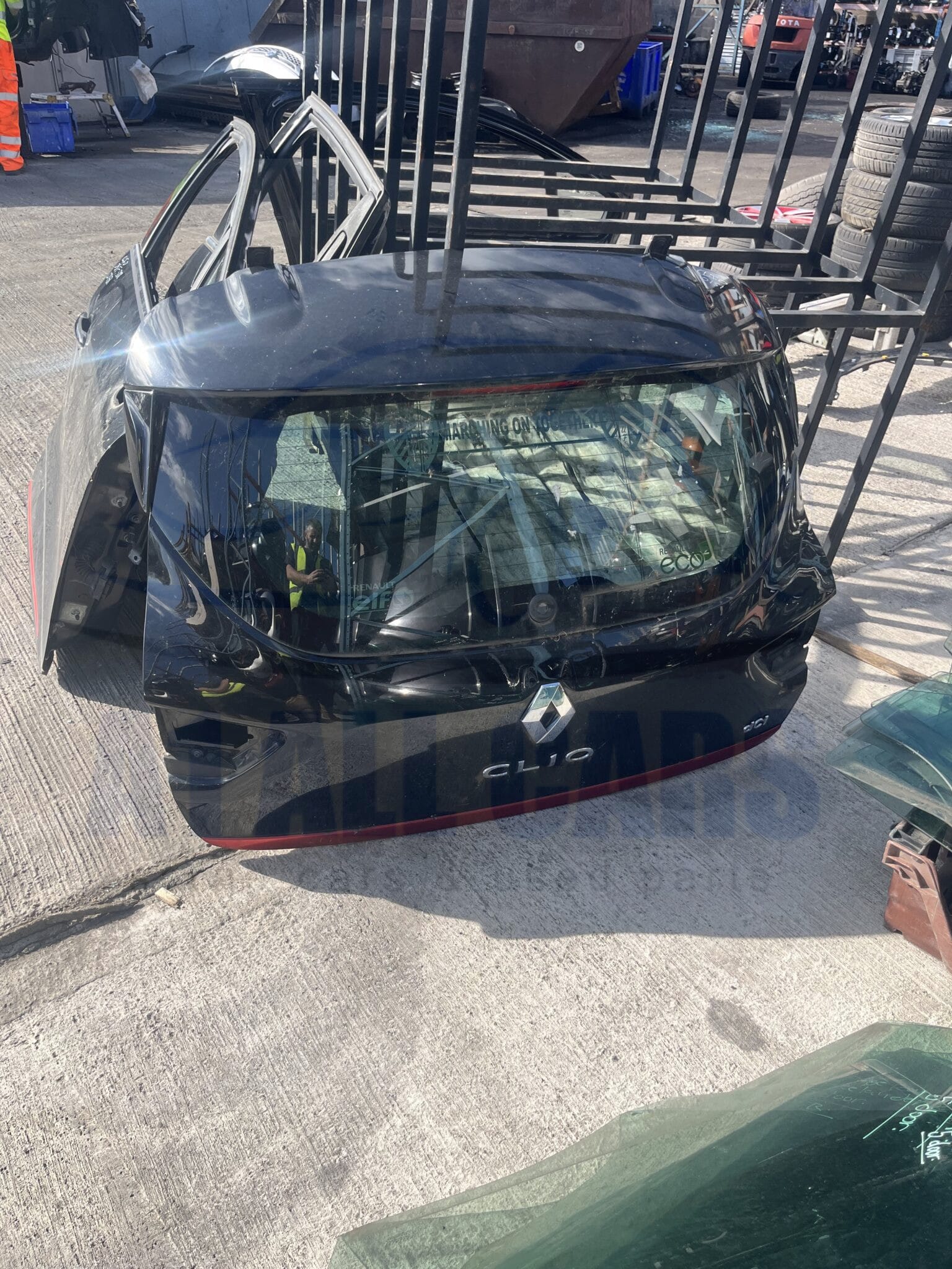 Renault Clio 2013-2018 5 Door Hatchback Tailgate – Black Tegne ( Call Office For Delivery Quote )