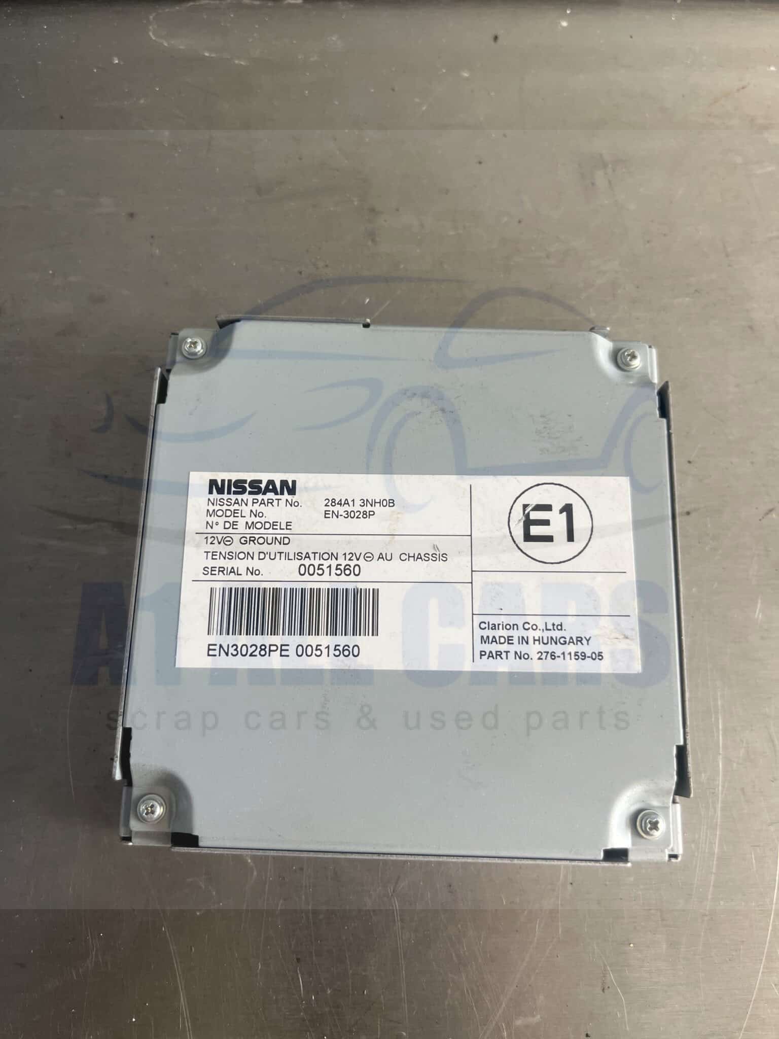 Nissan Leaf 2010-2017 Parking Camera Control Module – 284A13NH0B