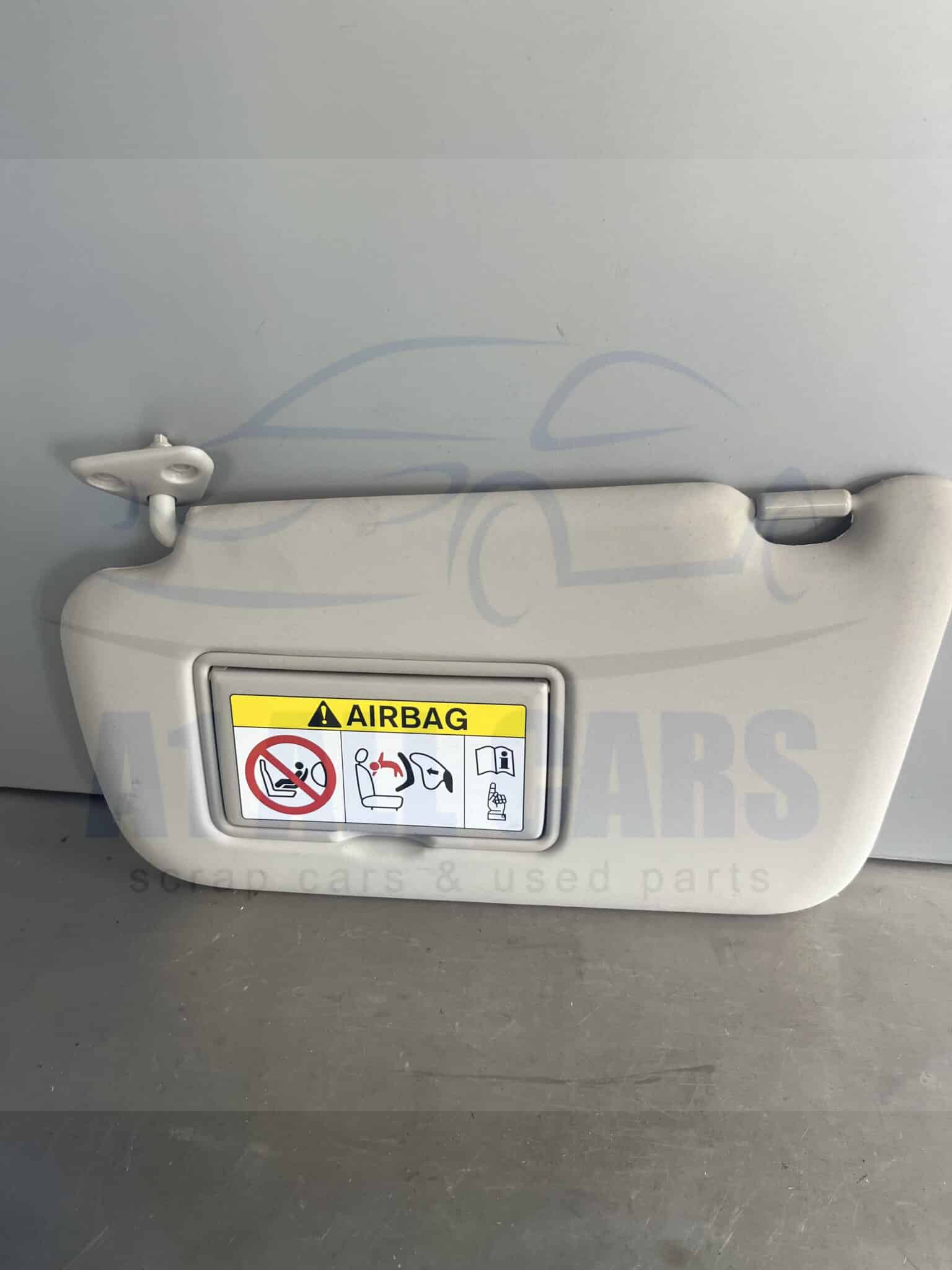 Nissan Leaf 2010-2017 Near Side Sun Visor With Mirror